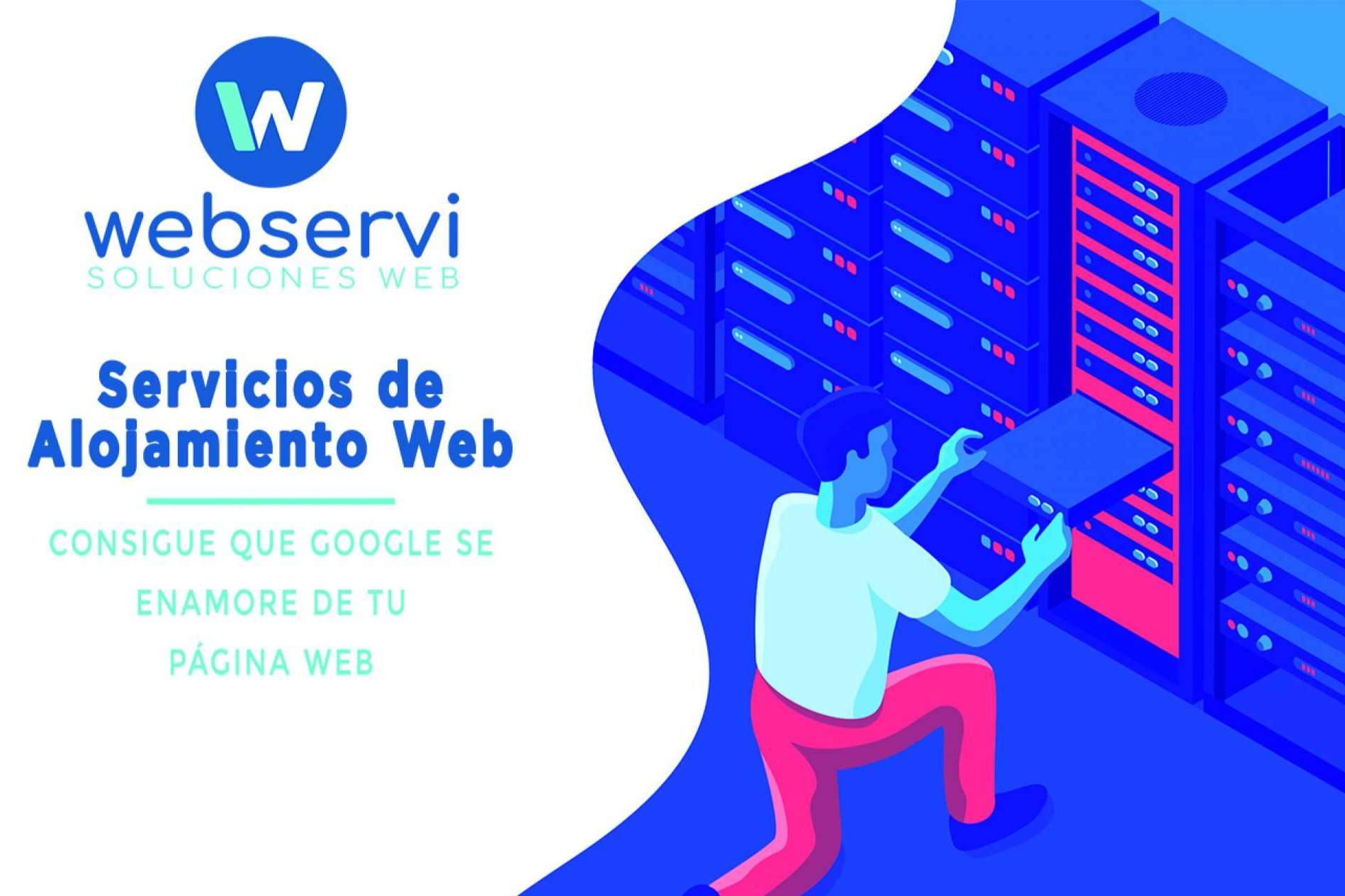 Alojamiento web seguro y confiable con Webservi