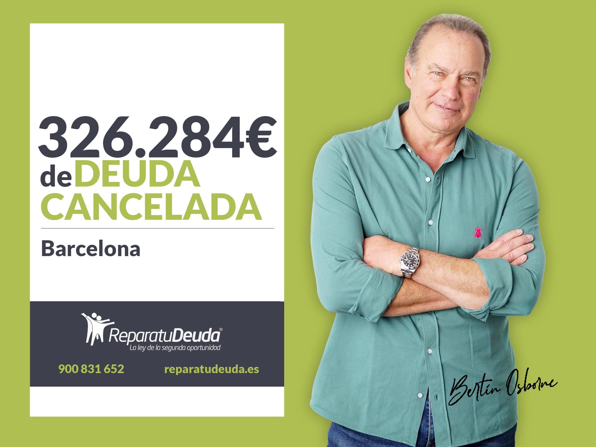 Repara tu Deuda Abogados cancela 326.284€ en Barcelona (Catalunya) con la Ley de Segunda Oportunidad