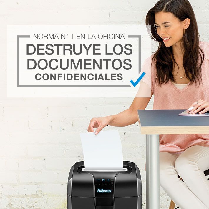 Un 78% de los españoles considera imprescindible destruir datos confidenciales, según Fellowes