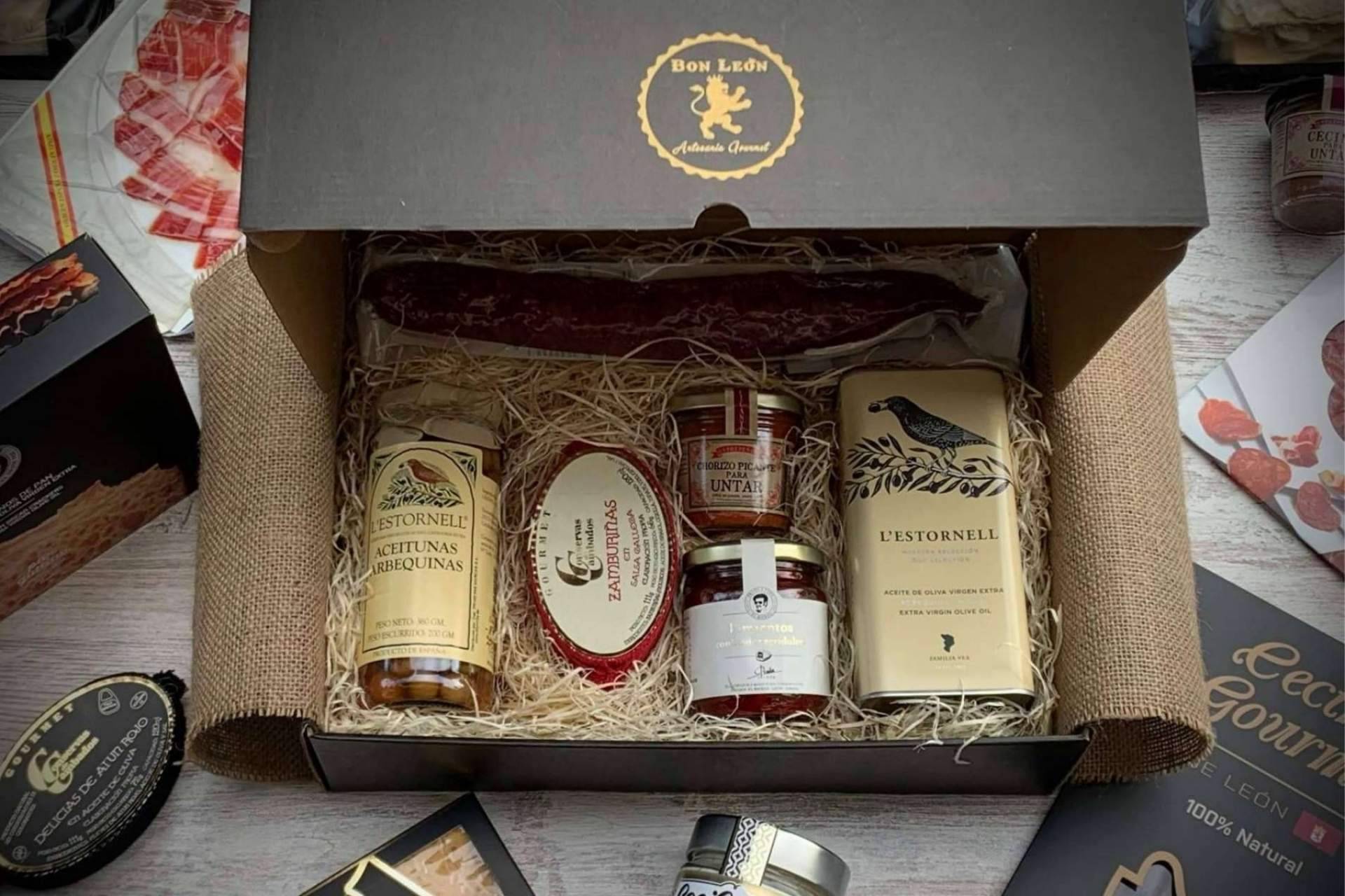 Bon León ofrece cestas gourmet, un regalo para ocasiones inolvidables
