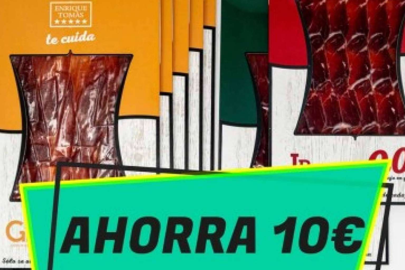 El jamón Zero Cero de Enrique Tomás es una opción con menos grasa y azúcar