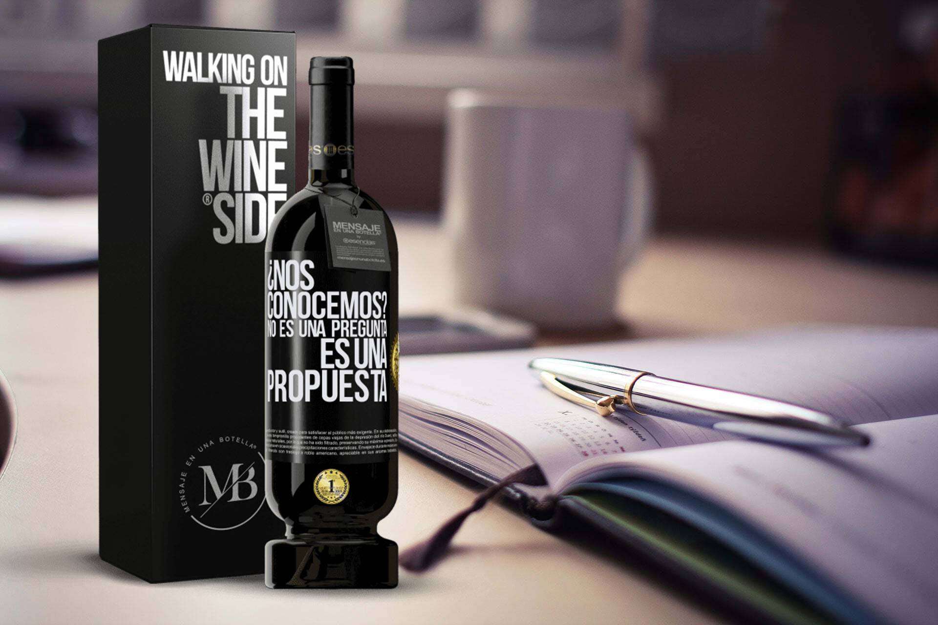 Regalar vino de Mensaje en una Botella es una expresión personal y única
