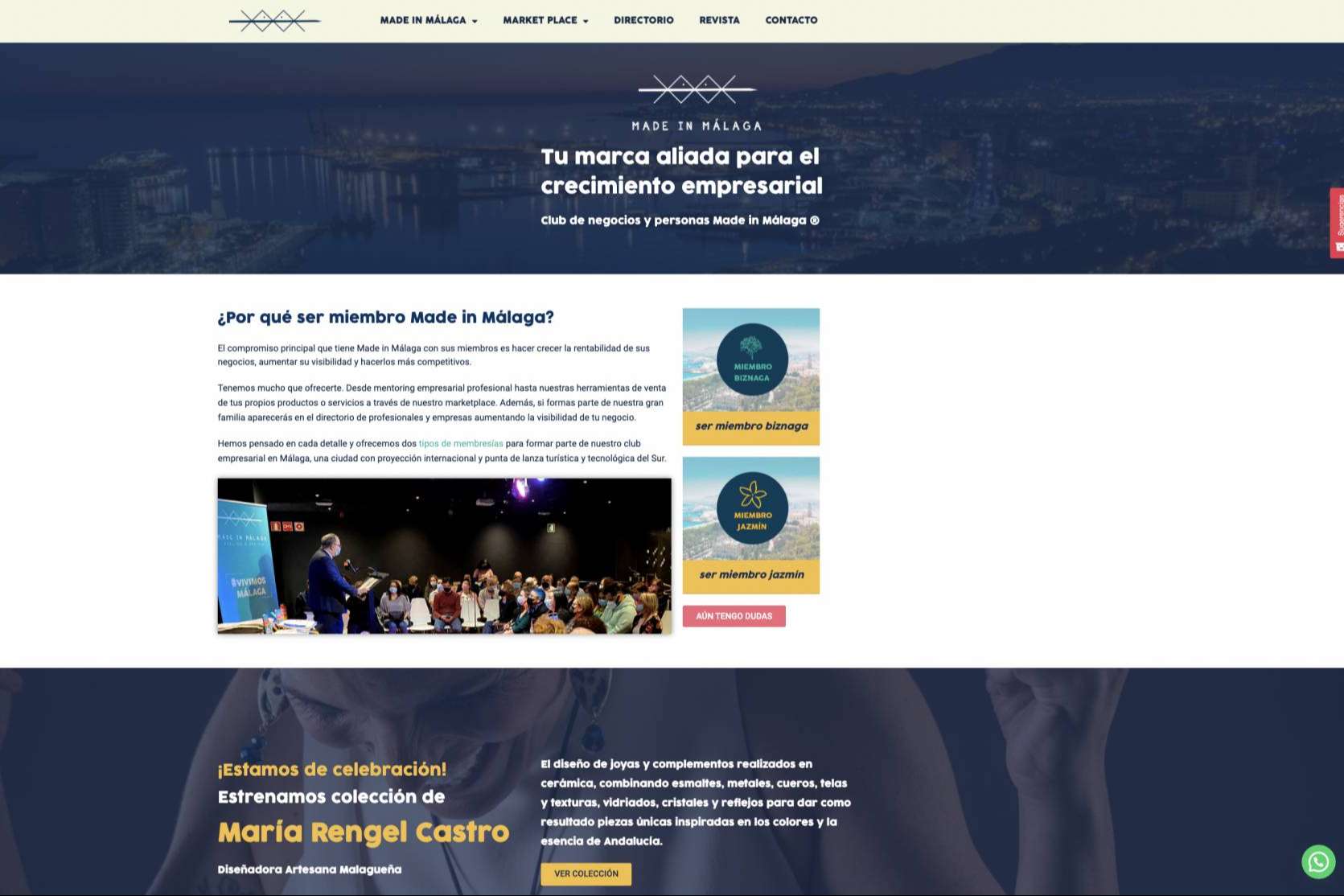 Un espacio para creadores, diseñadores y artesanos con el marketplace de Made in Málaga