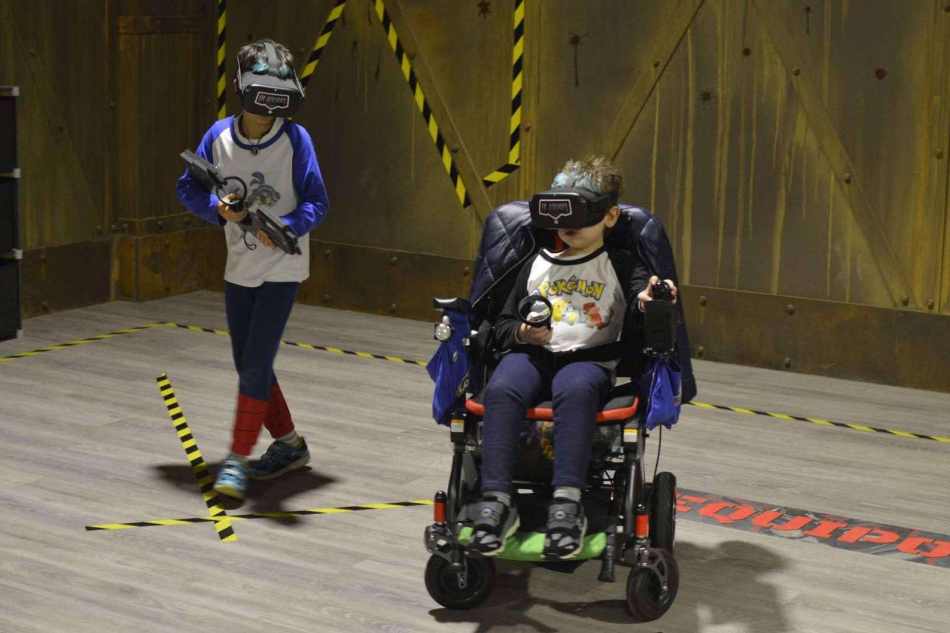 Un plan de ocio accesible e inclusivo, VR AIRSOFT