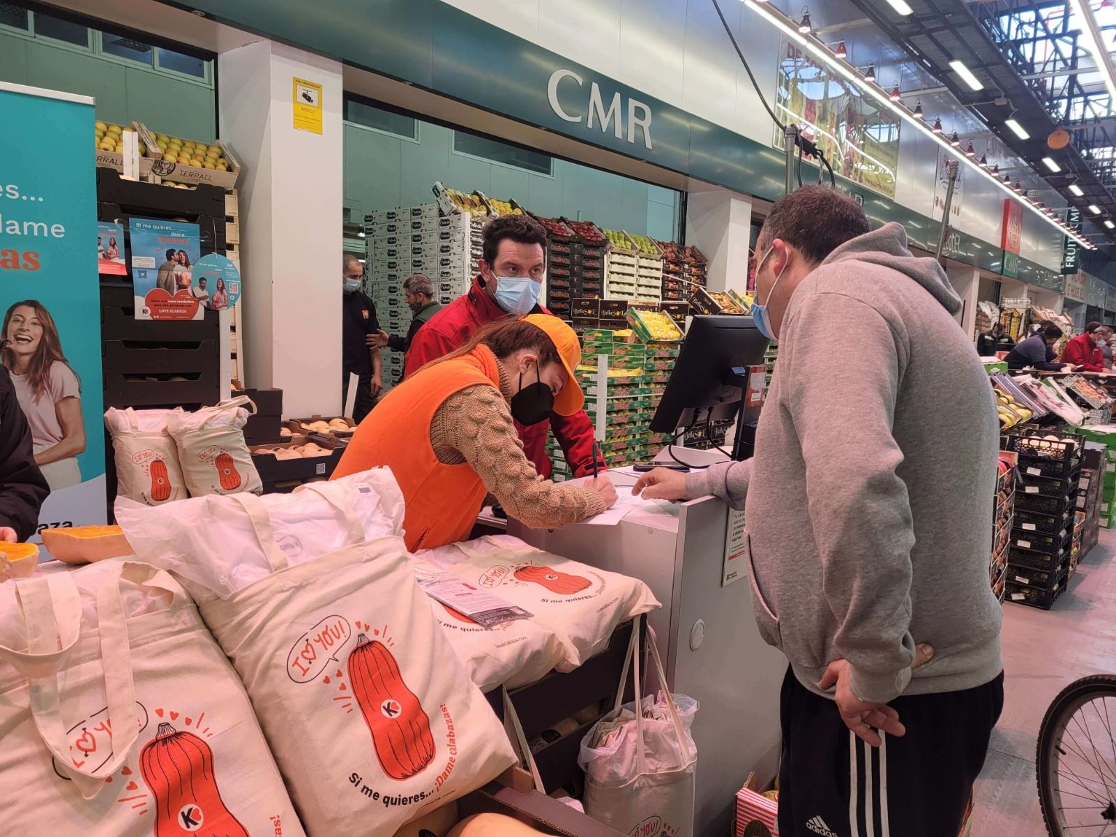 La calabaza sustituye a los corazones en San Valentín