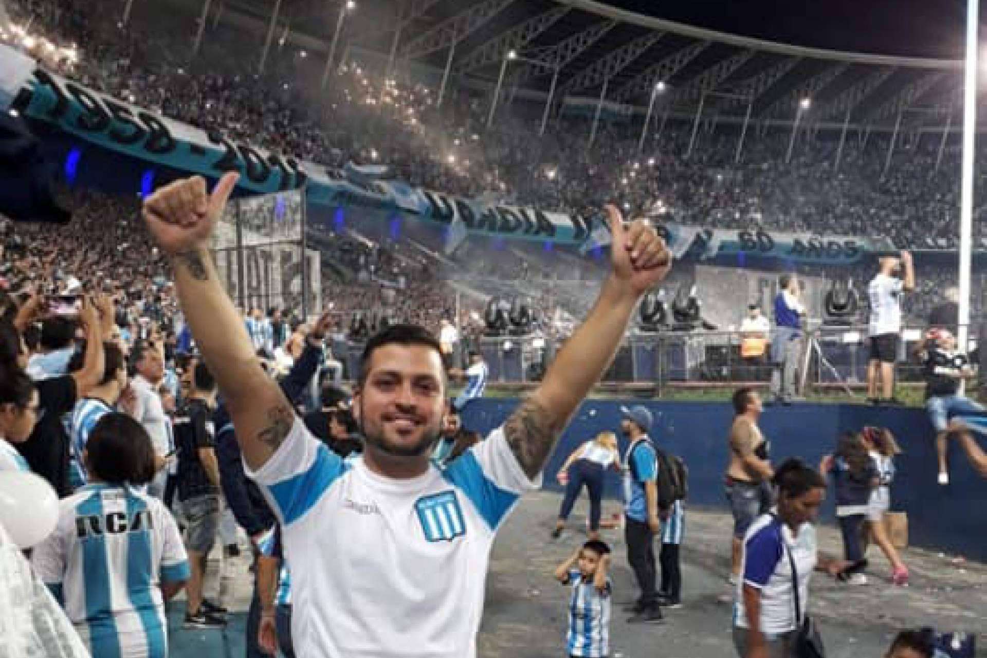 Disfrutar de los partidos de futbol con verdaderos aficionados del Racing Club