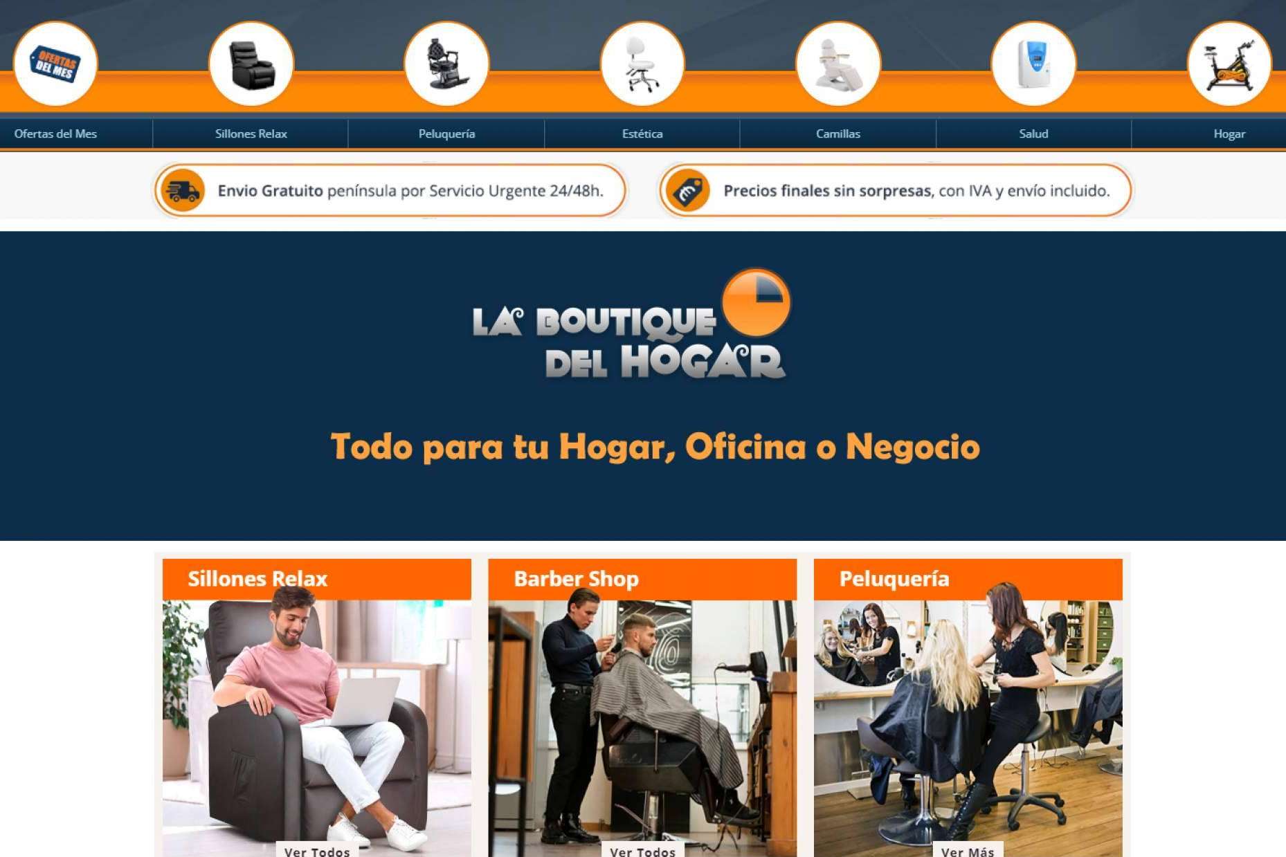 Encontrar todo tipo de productos para el hogar en la tienda online La Boutique del Hogar
