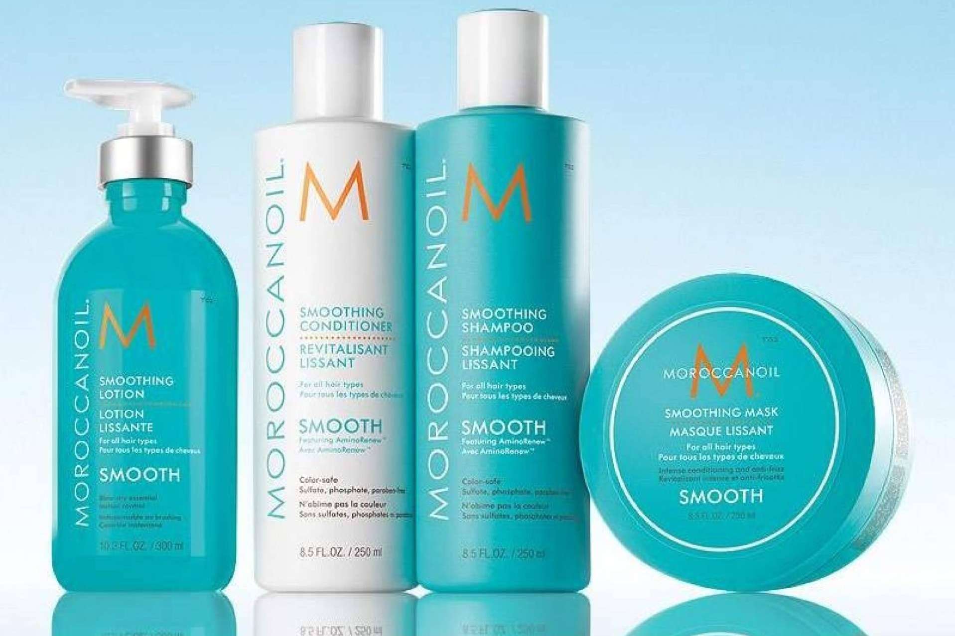 ¿Cómo controlar el encrespado? La línea Moroccanoil Smooth de Llarcó