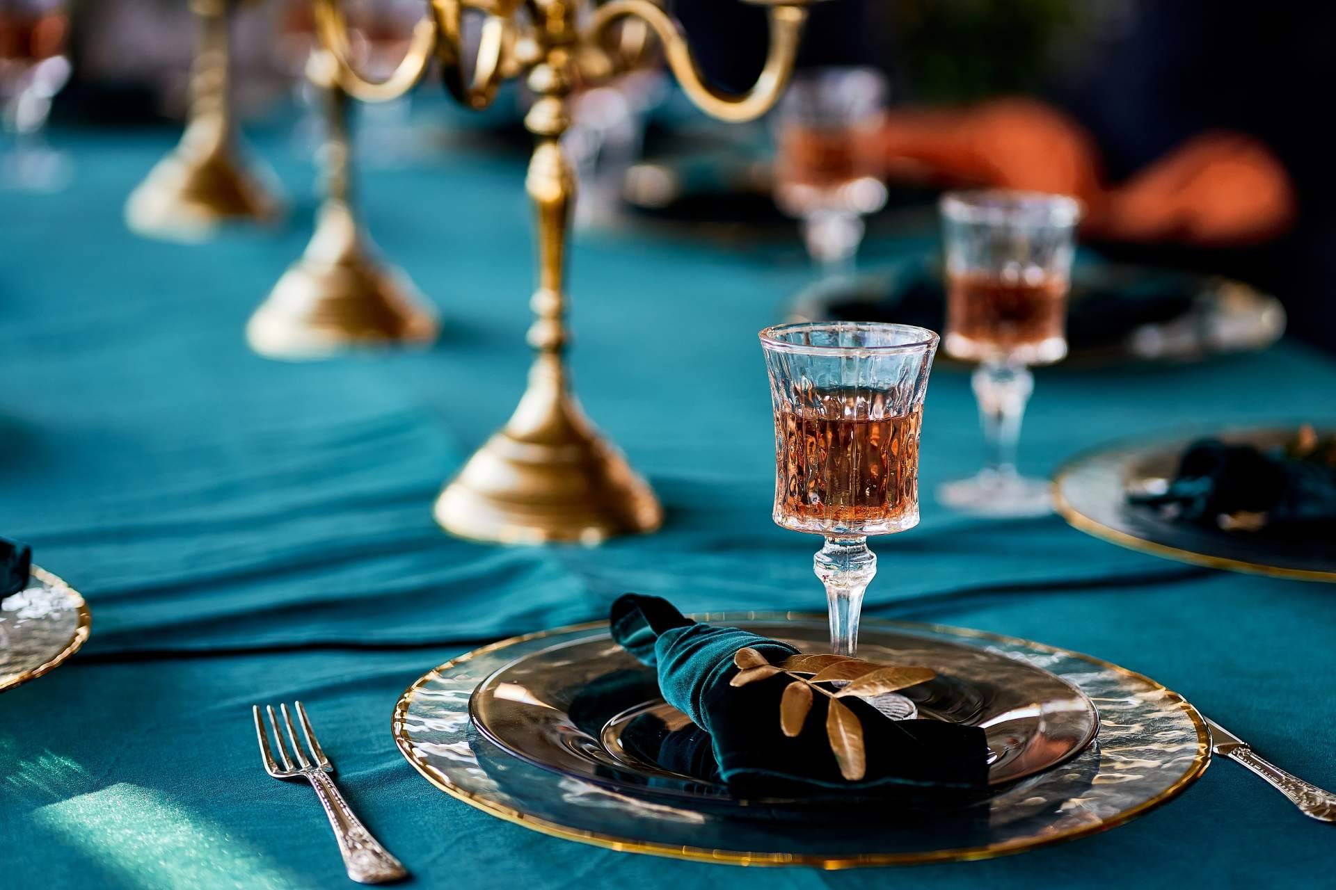 Manteles para eventos de la mano de la empresa SM Decoración