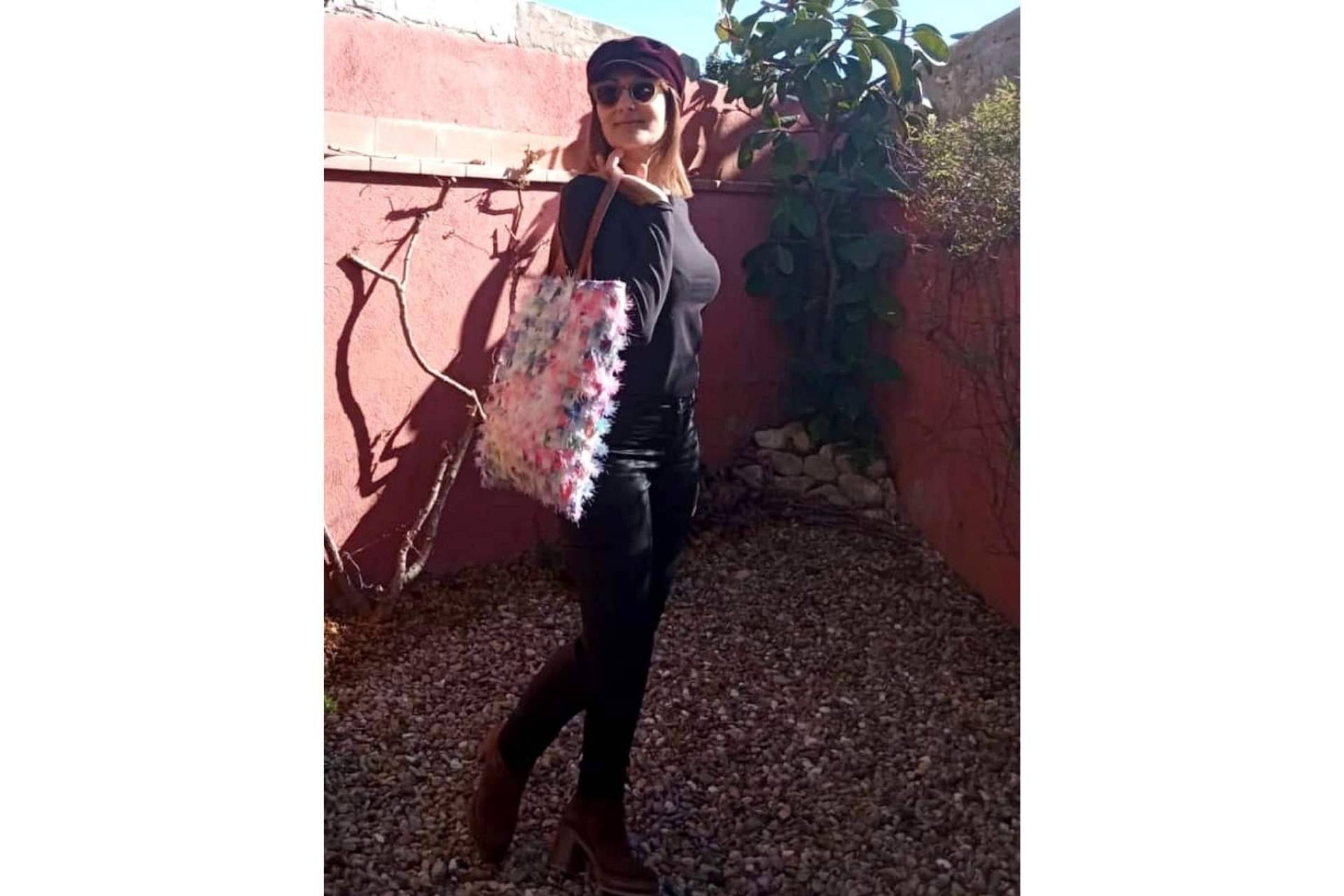 Comprar un bolso tote bag único y confeccionado a mano en Inirt Atelier