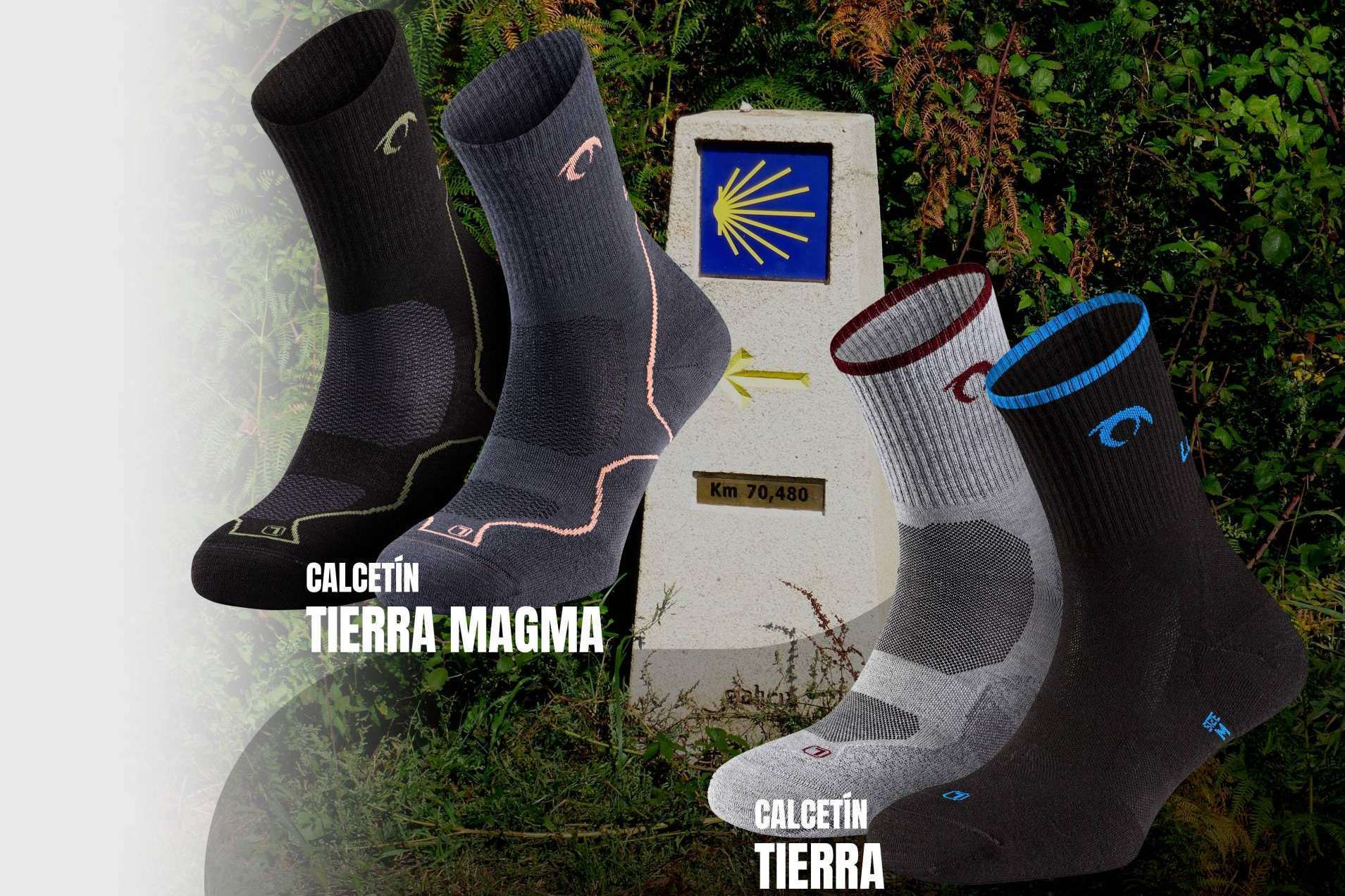 Hacer el Camino de Santiago con los calcetines de People Sapiens