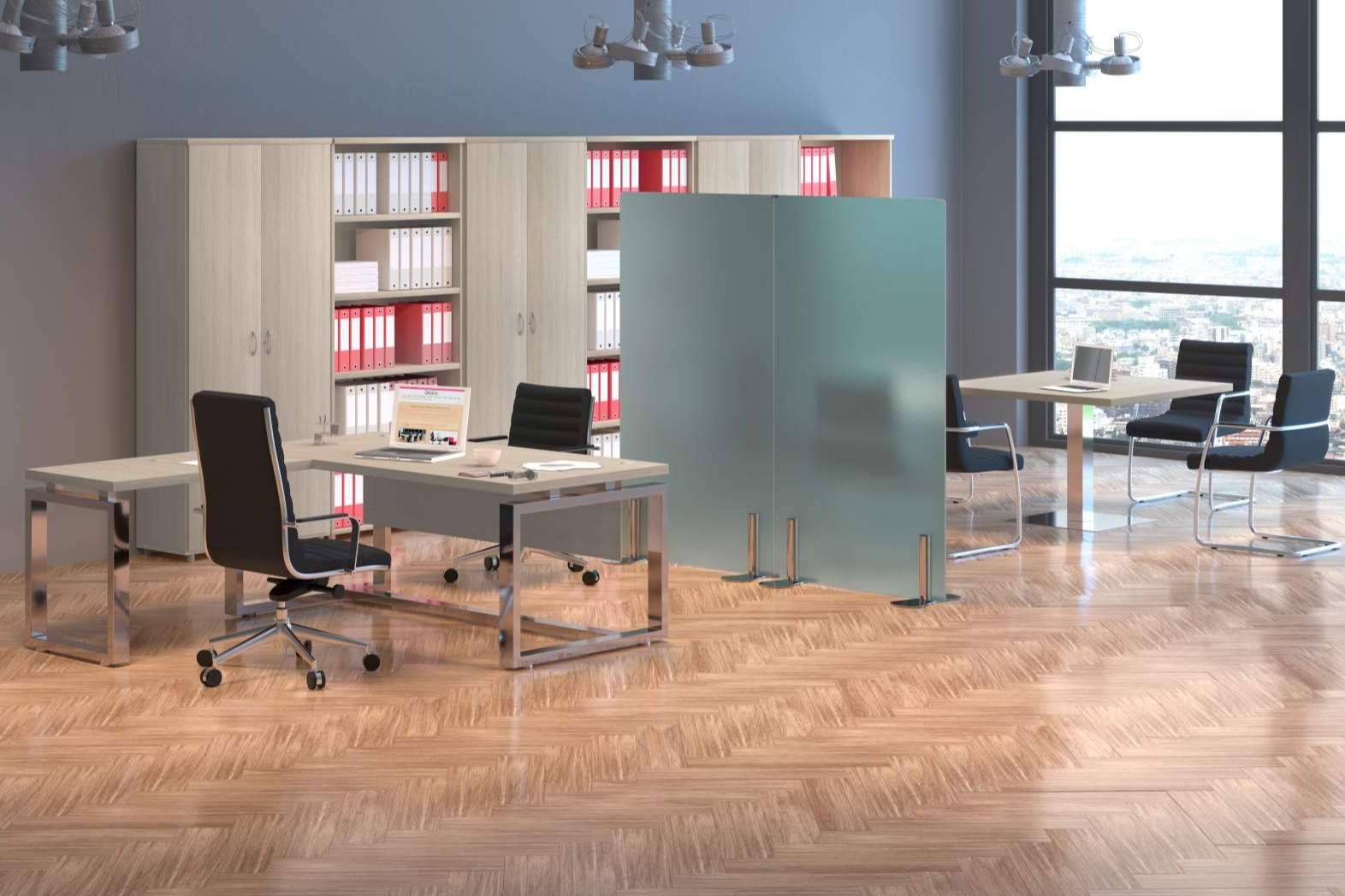 Oficinas, ¿Cómo separar espacios de trabajo con biombos modulares?