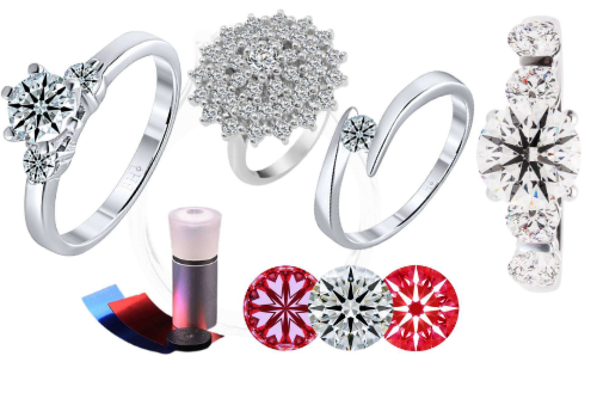 Las características de los anillos de compromiso de BH-Diamonds.com