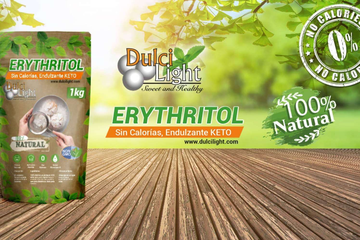 El edulcorante Eritritol proviene de las frutas