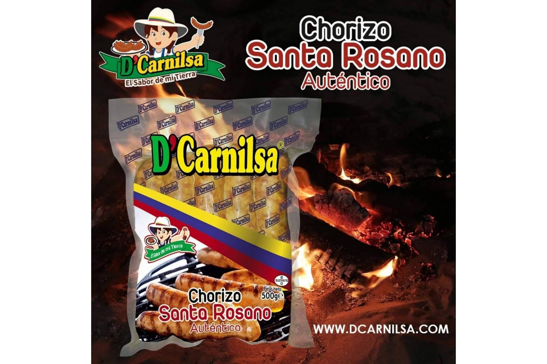 D'Carnilsa ofrece el chorizo Santa Rosano, uno de los mejores chorizos colombianos