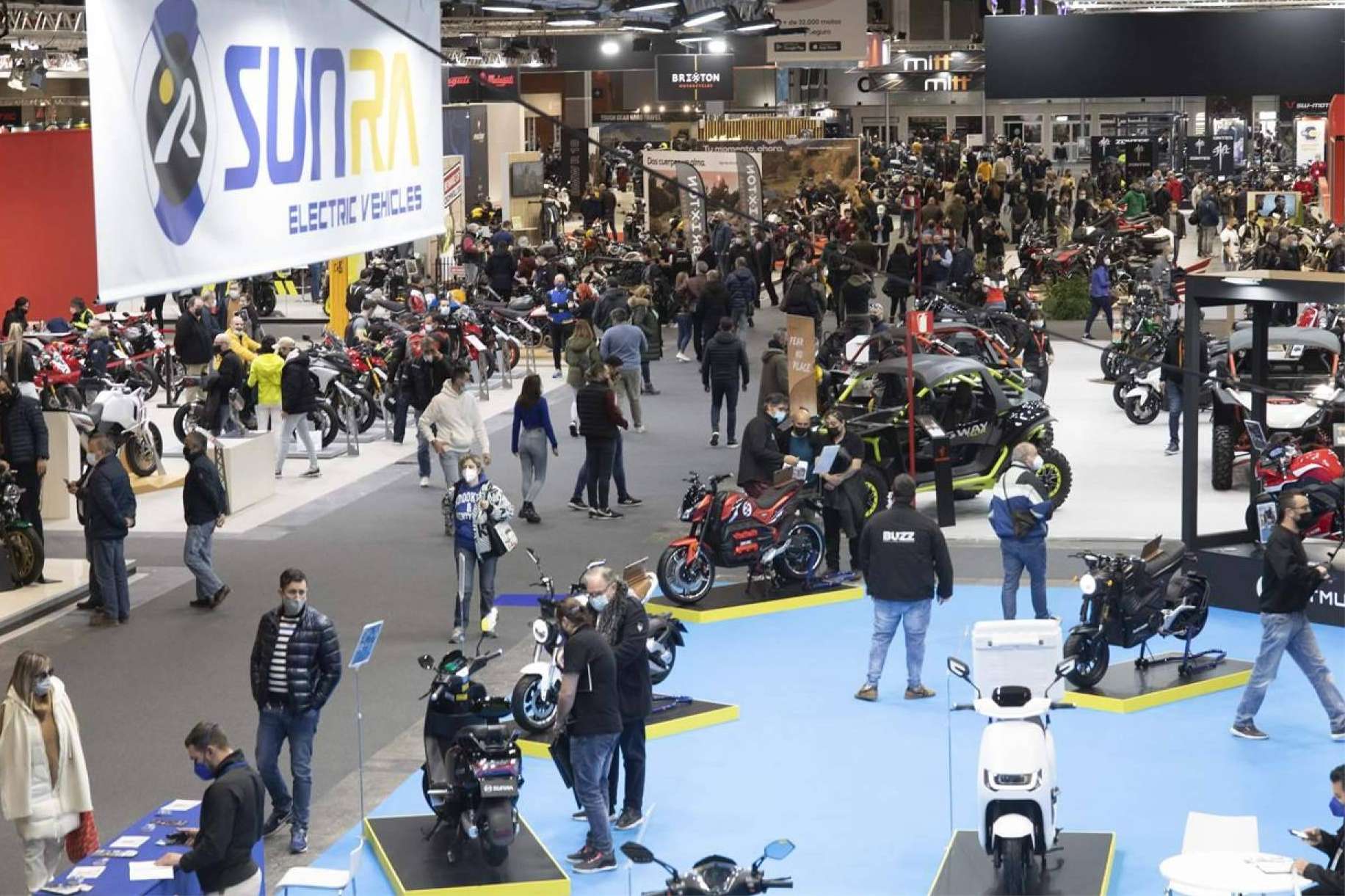Una de las marcas líderes en movilidad eléctrica y arrasa en la celebración de Vive la Moto, SUNRA