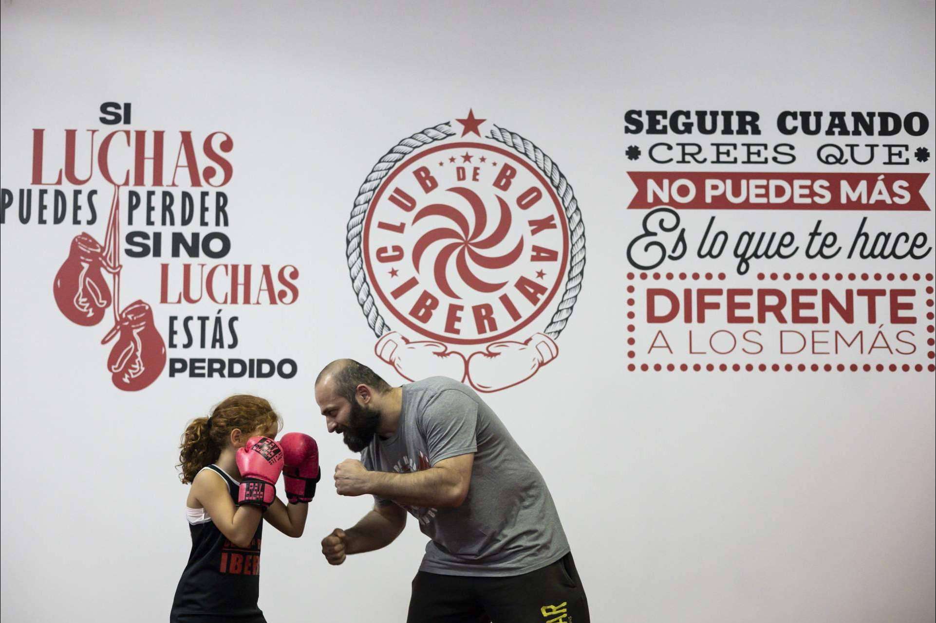 Entrenar boxeo en Club de Boxa Iberia