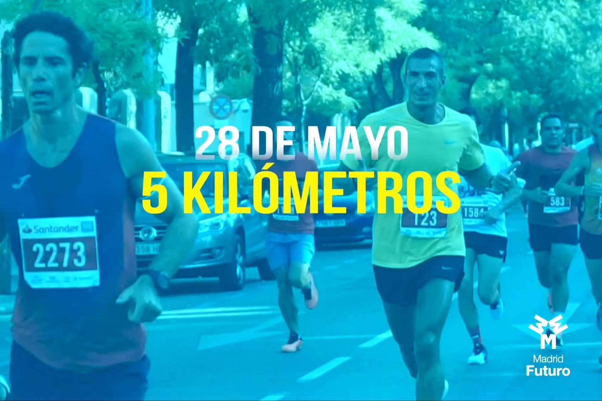'Madrid Futuro x Ucrania’. La capital de España se tiñe con la bandera ucraniana a lo largo de 5km de marcha por la paz