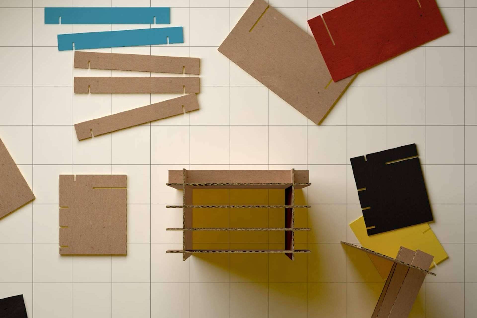 El escritorio sin tornillos de Gauzak Estudio