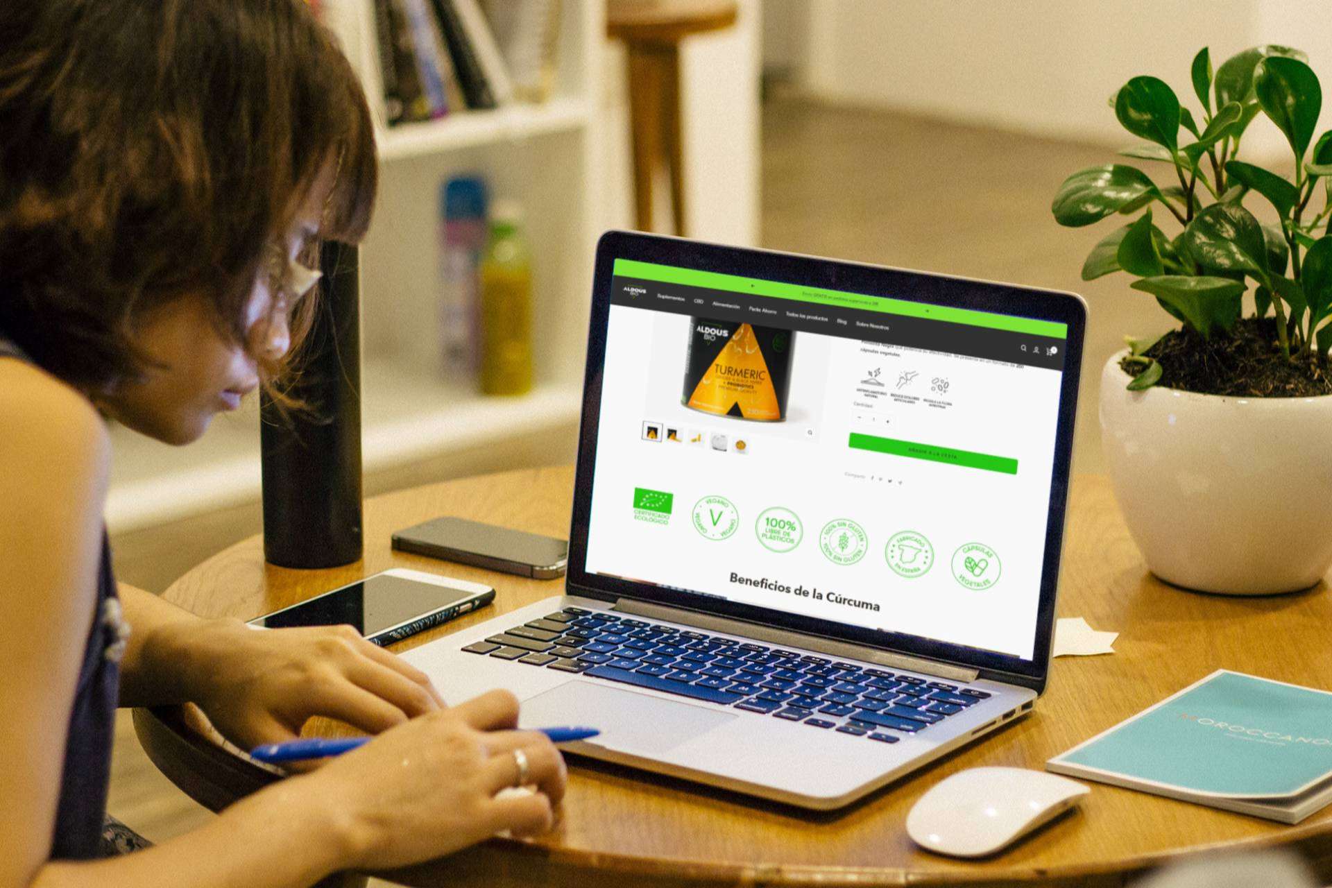 Aldous Bio estrena nueva web para aumentar su conversión y comunidad de usuarios