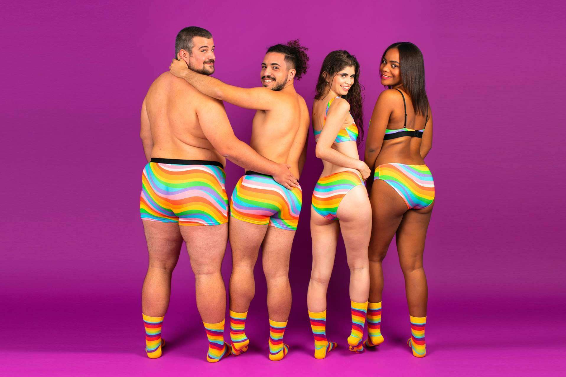 La ropa interior para el día del orgullo gay de Dabooty Ecowear