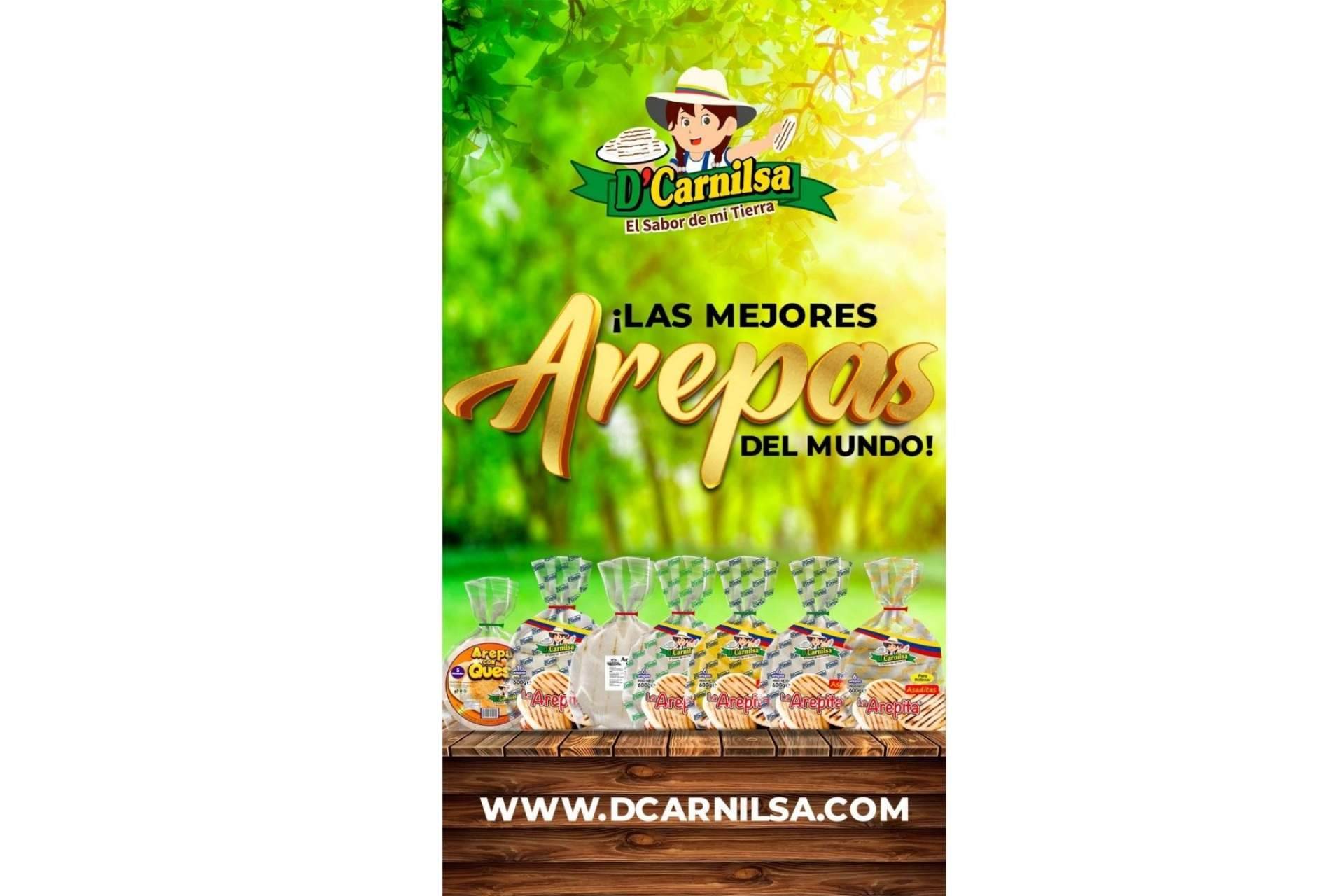 D'Carnilsa trae el verdadero sabor colombiano y venezolano con sus arepas
