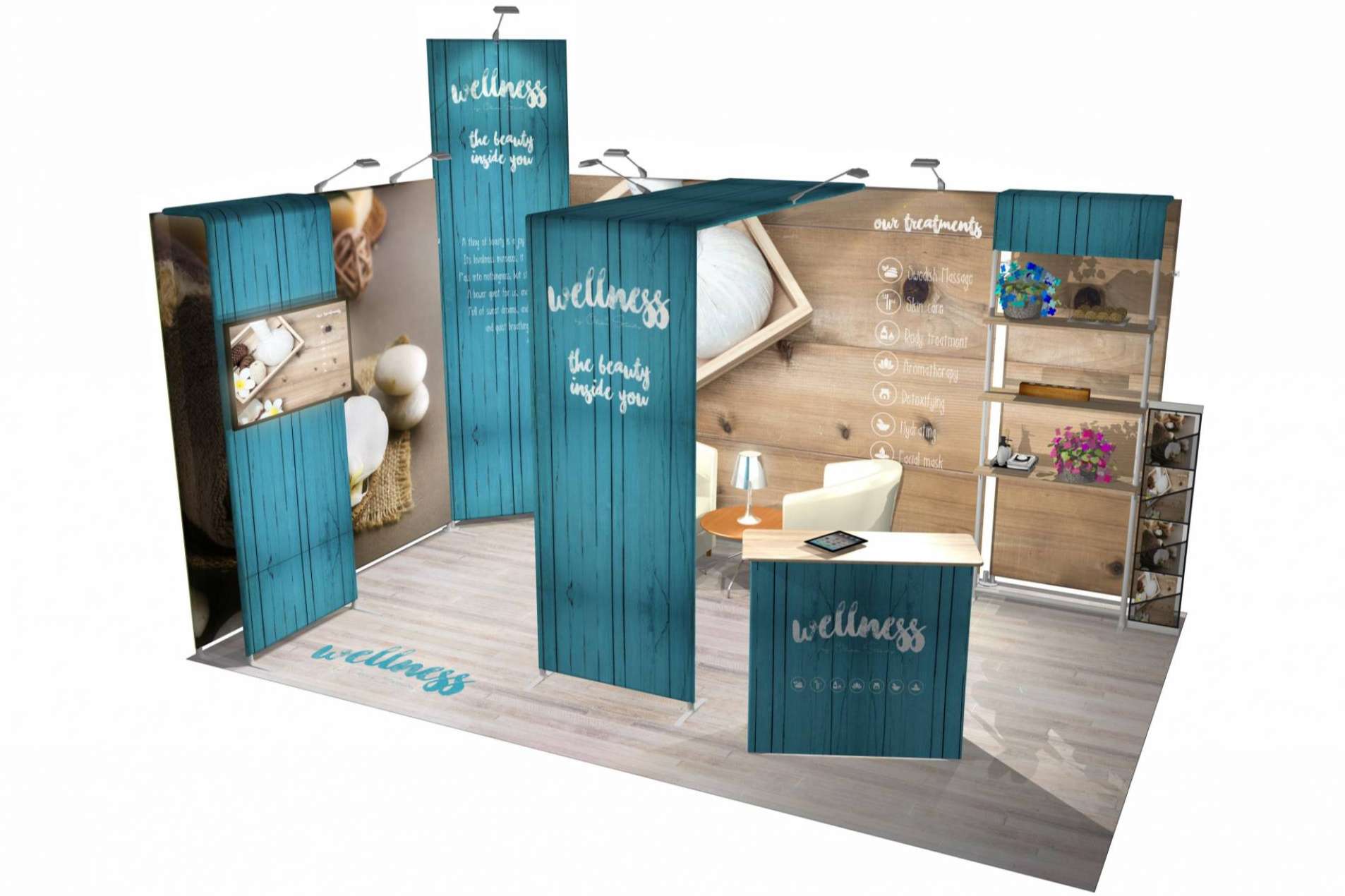 Todo lo necesario para montar un stand y sorprender en las ferias y congresos con Olika Stands