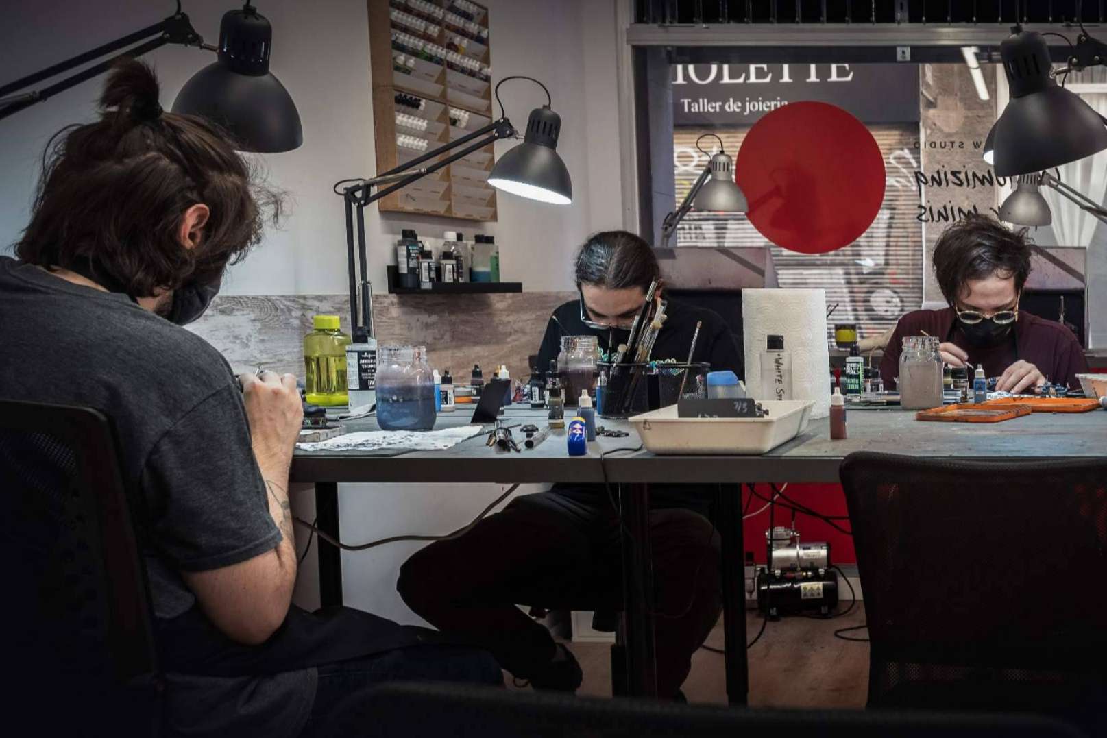 Estudios de pintado de miniaturas, por Art-W Studio