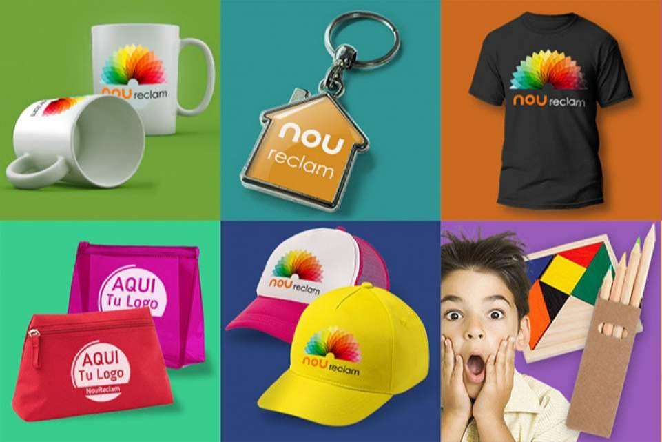 NouReclam, empresa de regalos publicitarios personalizados con el logo para publicidad