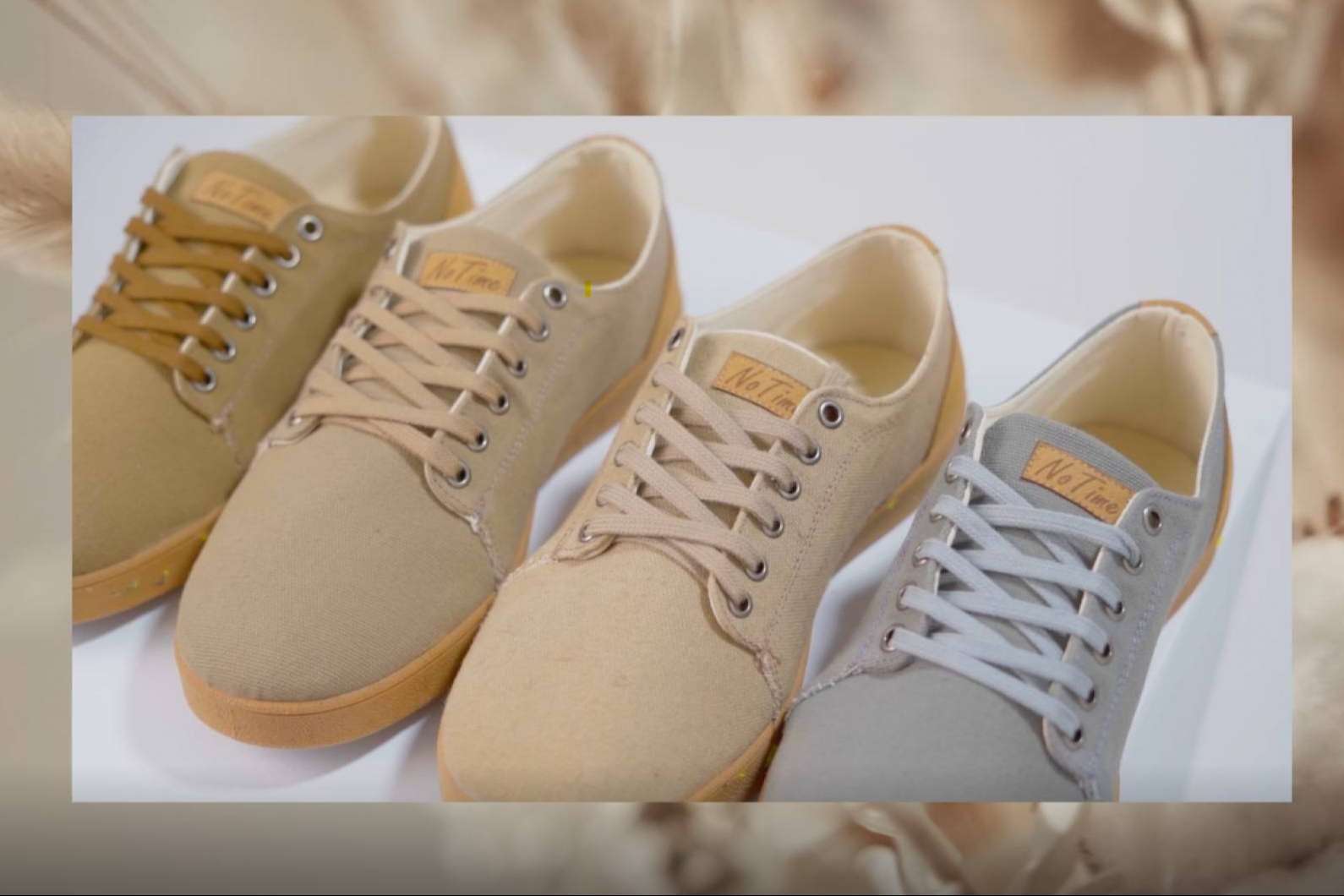 Zapatillas fabricadas con pelotas de tenis recicladas, el innovador proyecto español de NoTime