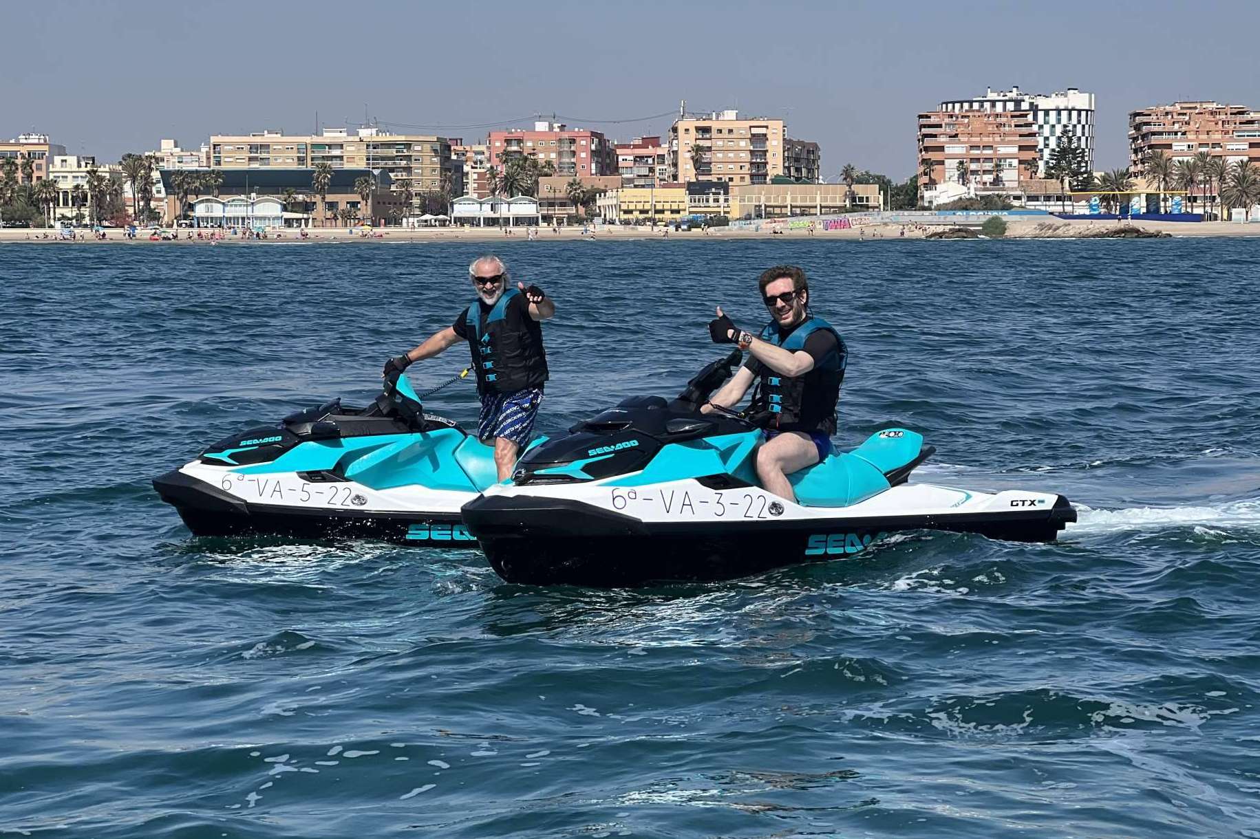 El servicio de alquiler de motos de agua en Valencia de Rentjetskivalencia.com