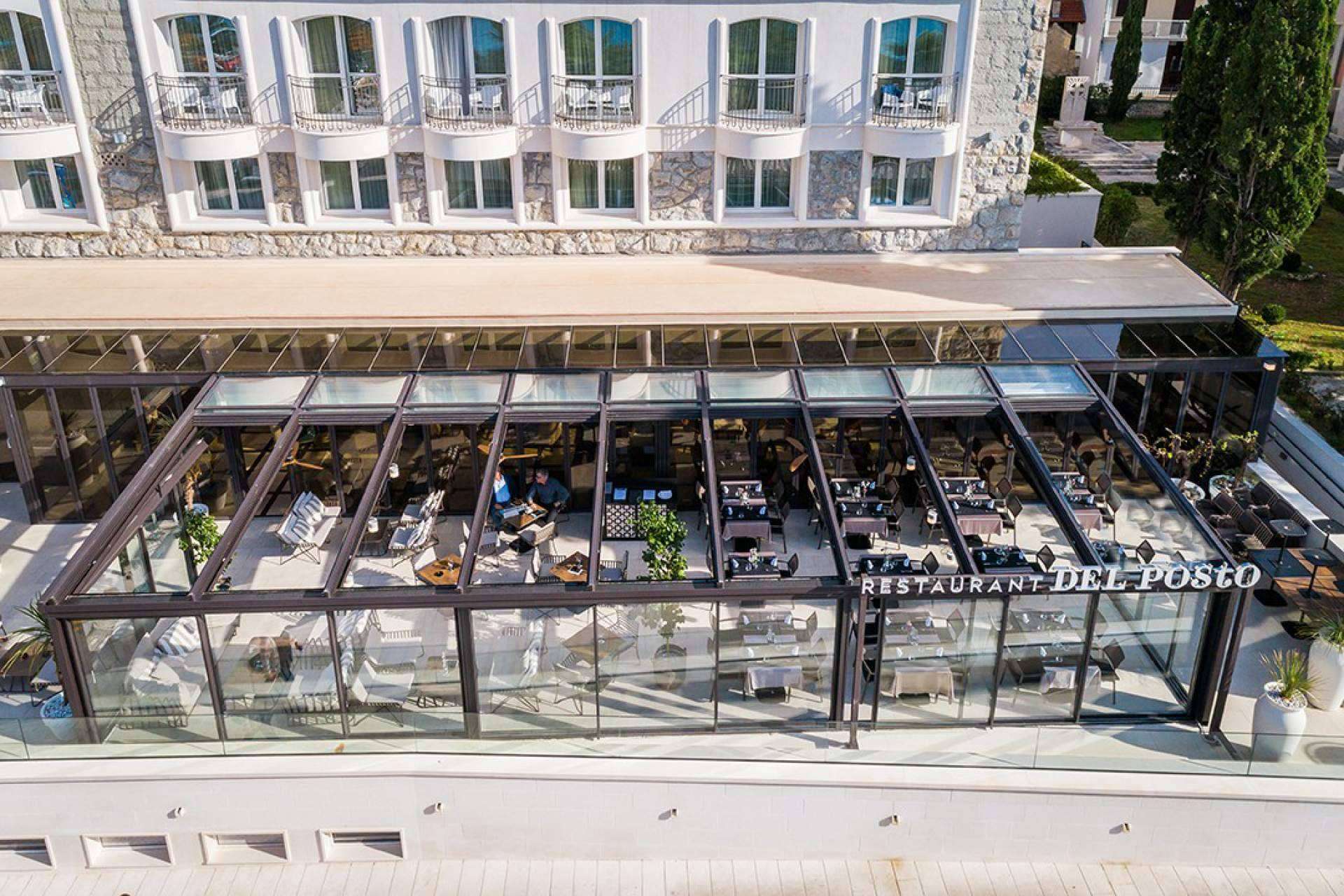 Techos móviles para restaurantes, de la mano de Airclos