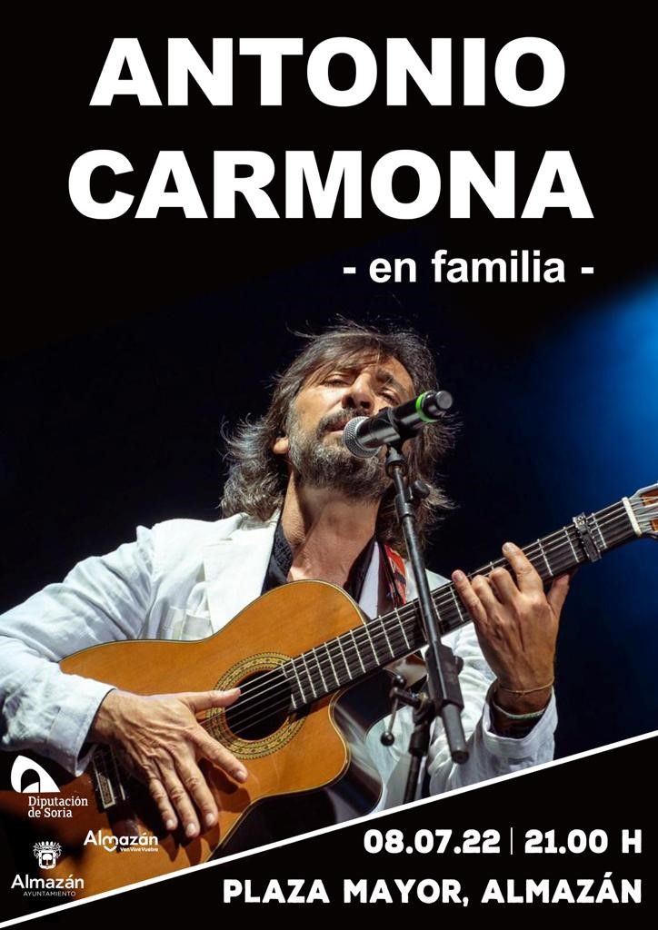 Antonio Carmona, protagoniza la III Velada Mustral de Almazán