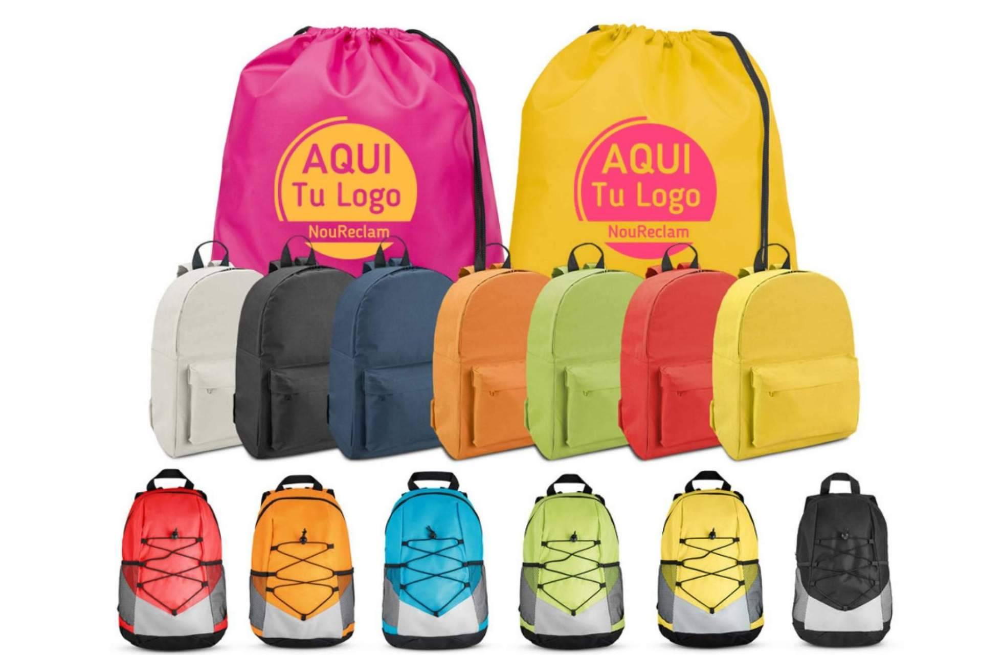 NouReclam ofrece mochilas personalizadas económicas para publicidad