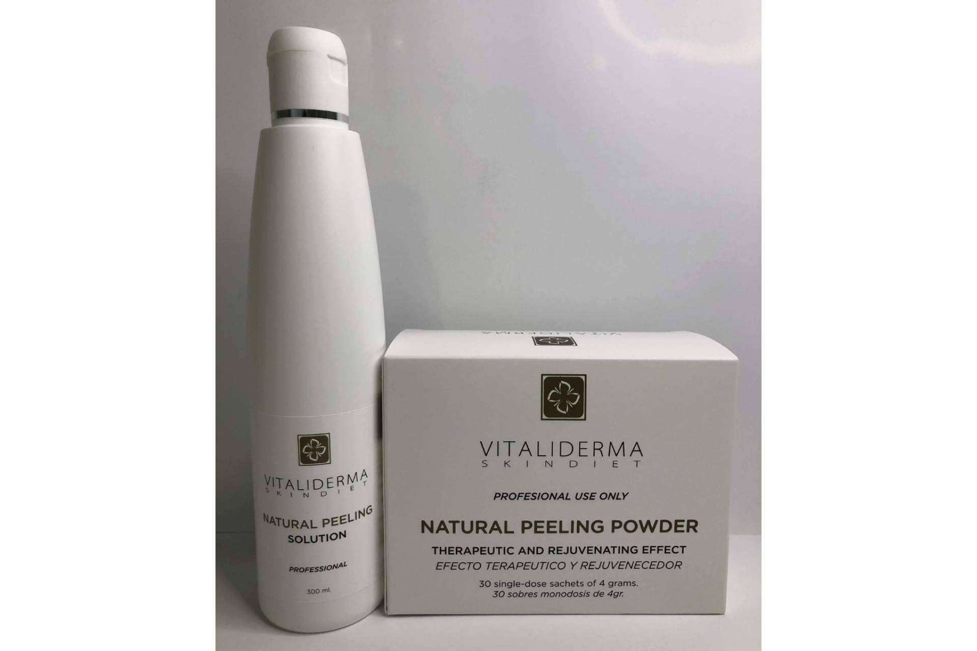 Los productos de cosmética que crea Vitaliderma a partir de ingredientes totalmente naturales, como el Bio-Peeling