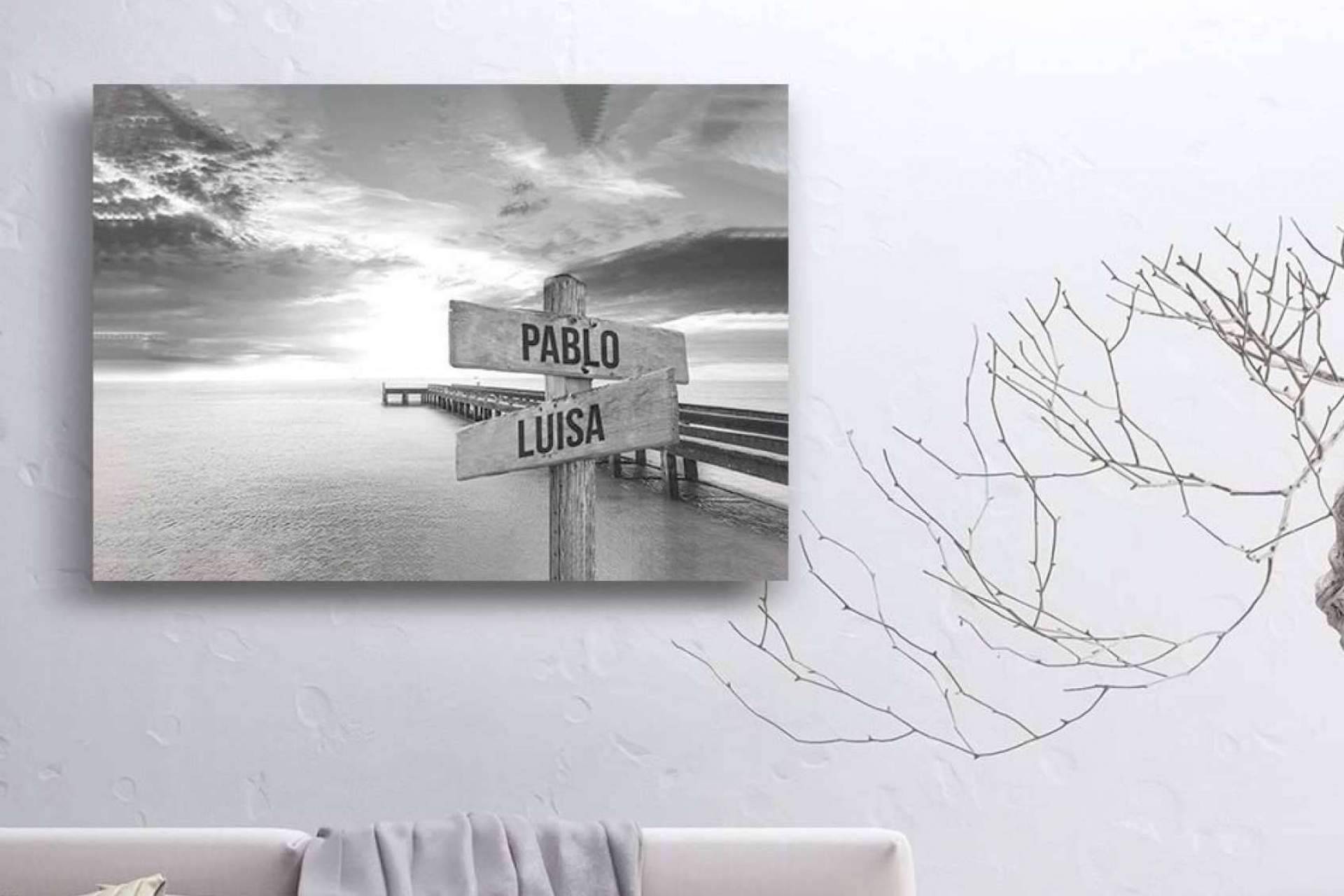 Lienzos personalizados para declarar el amor a alguien especial