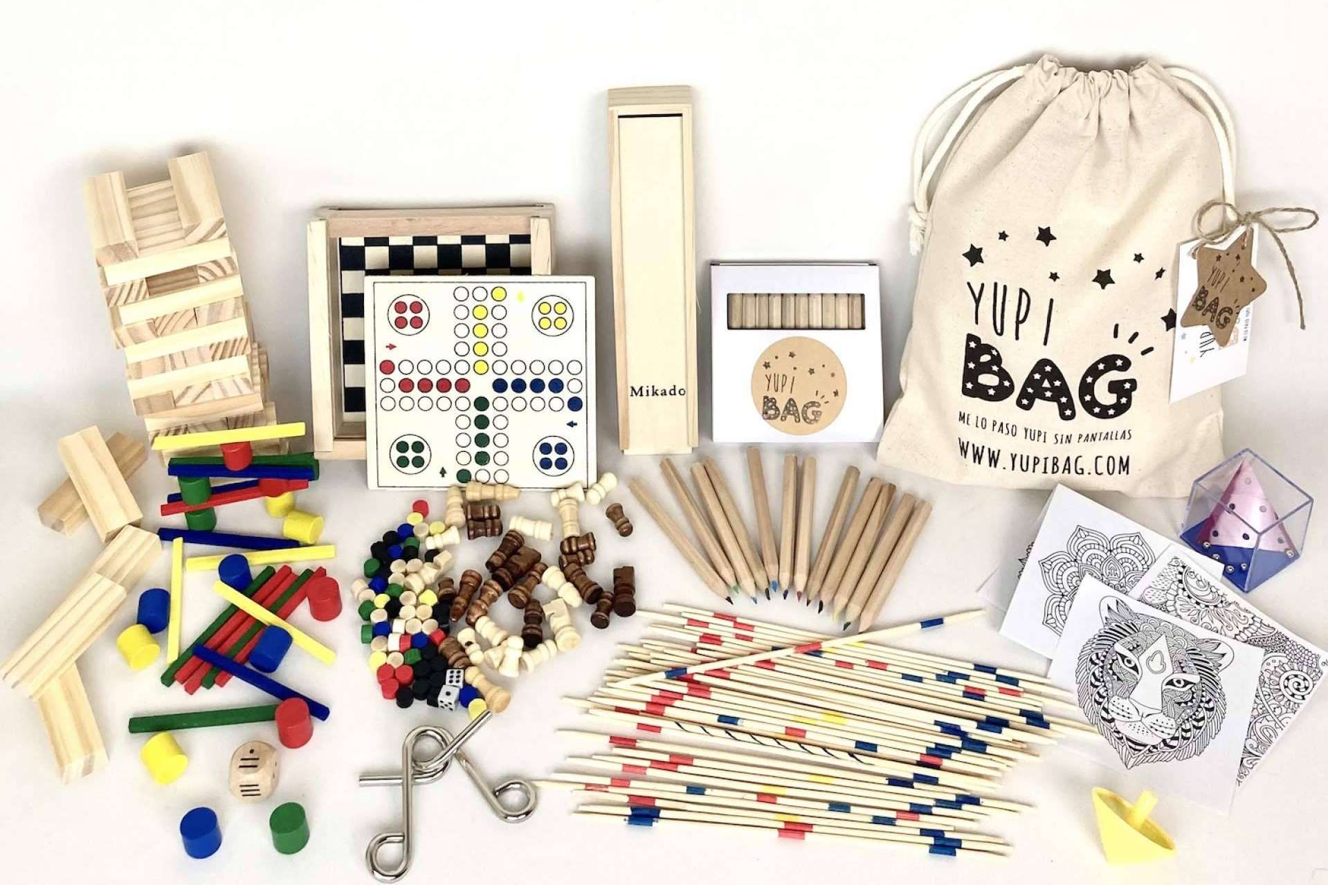 La bolsa de juguetes para niños más pequeña para regalar de YupiBag