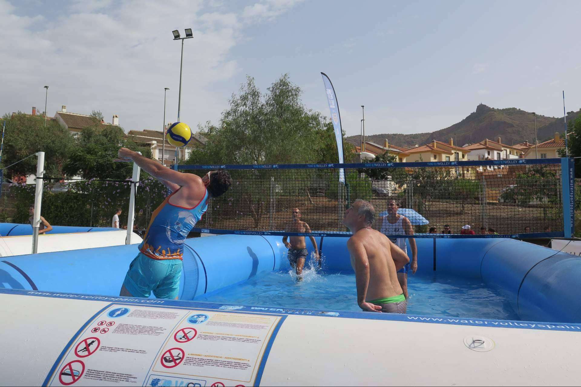 I Circuito de Watervolley de la Diputación de Málaga junto con Water Sport Pools