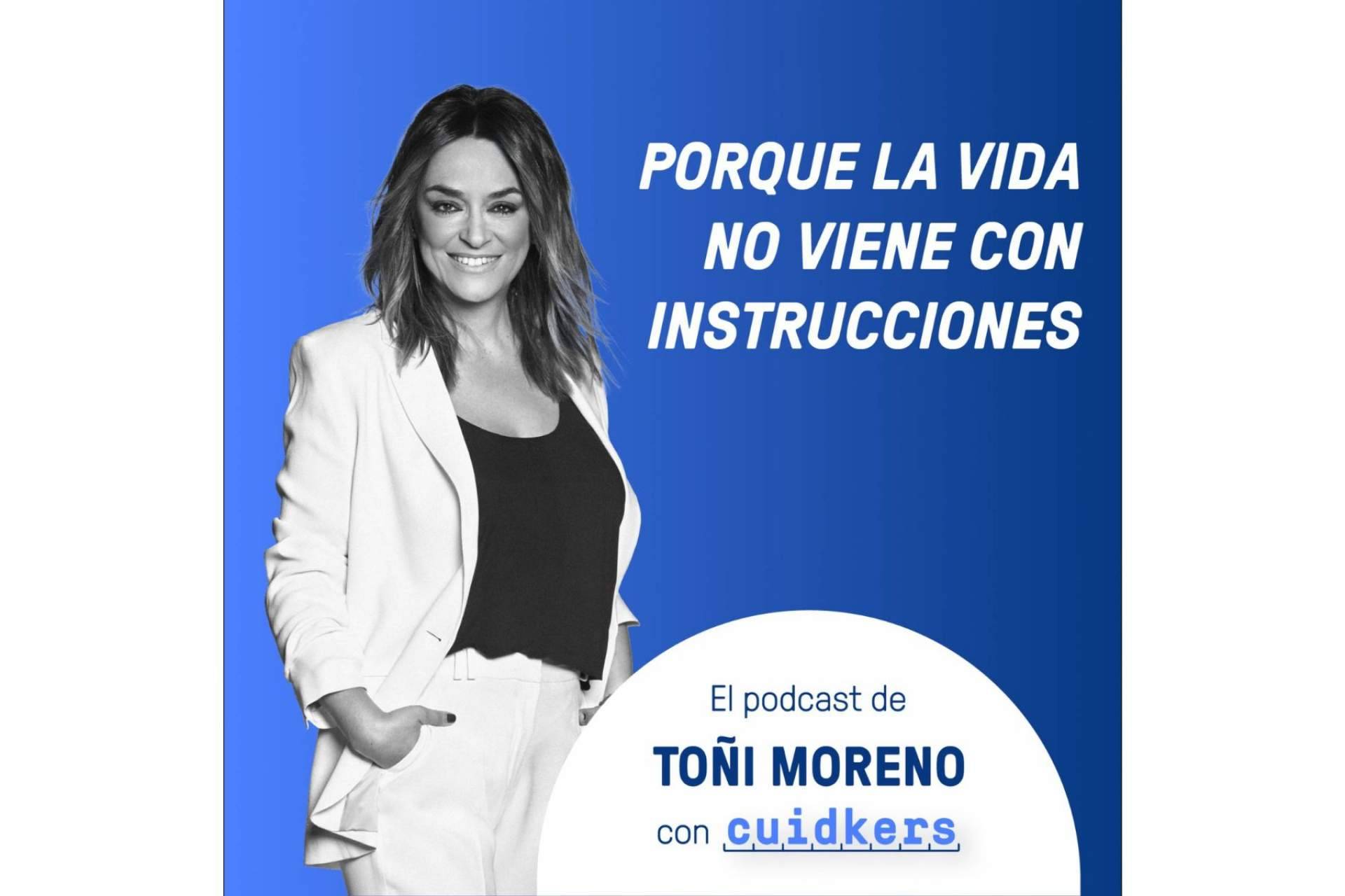El podcast de Toñi Moreno y Cuidkers logra situarse en la lista de éxitos en la primera semana