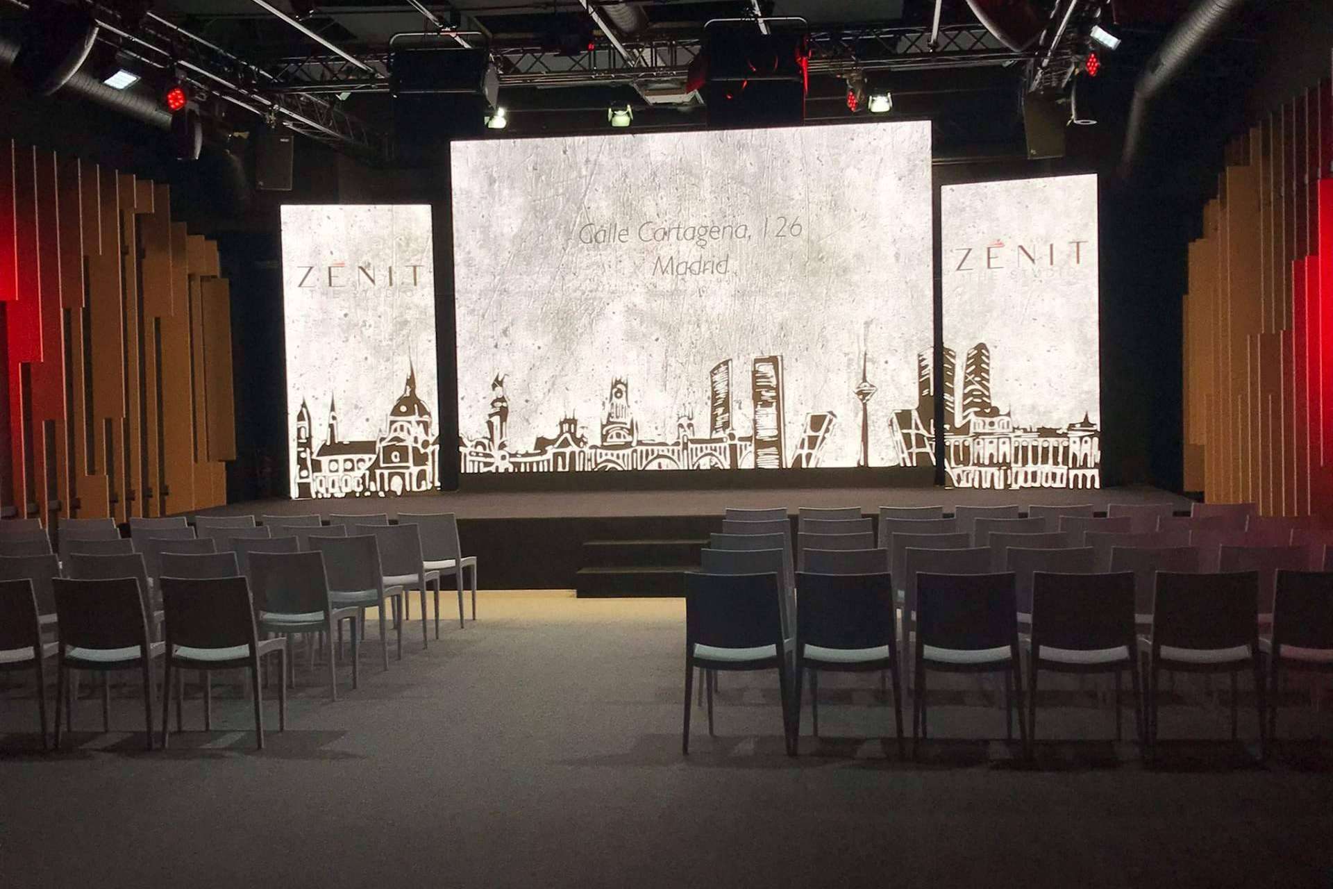 Opiniones de los espacios para eventos en Madrid, Zénit The Venue y Zénit The Studio