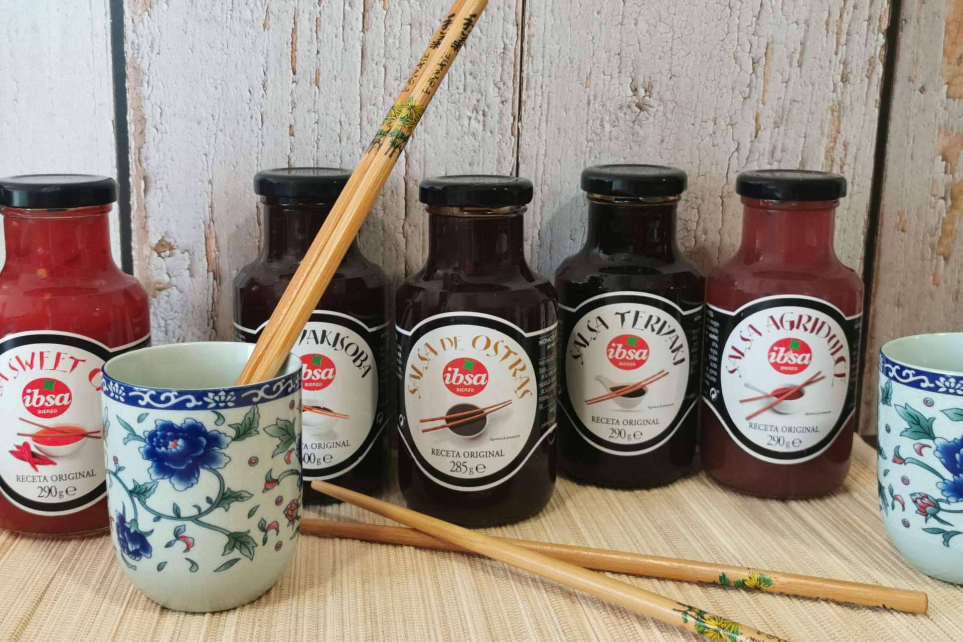 Salsas asiáticas con un toque especial de la mano de IBSA
