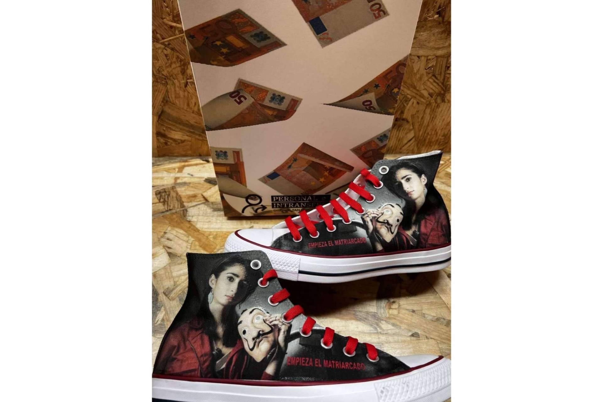 Zapatillas personalizadas para cada ocasión con AMM Aerografía