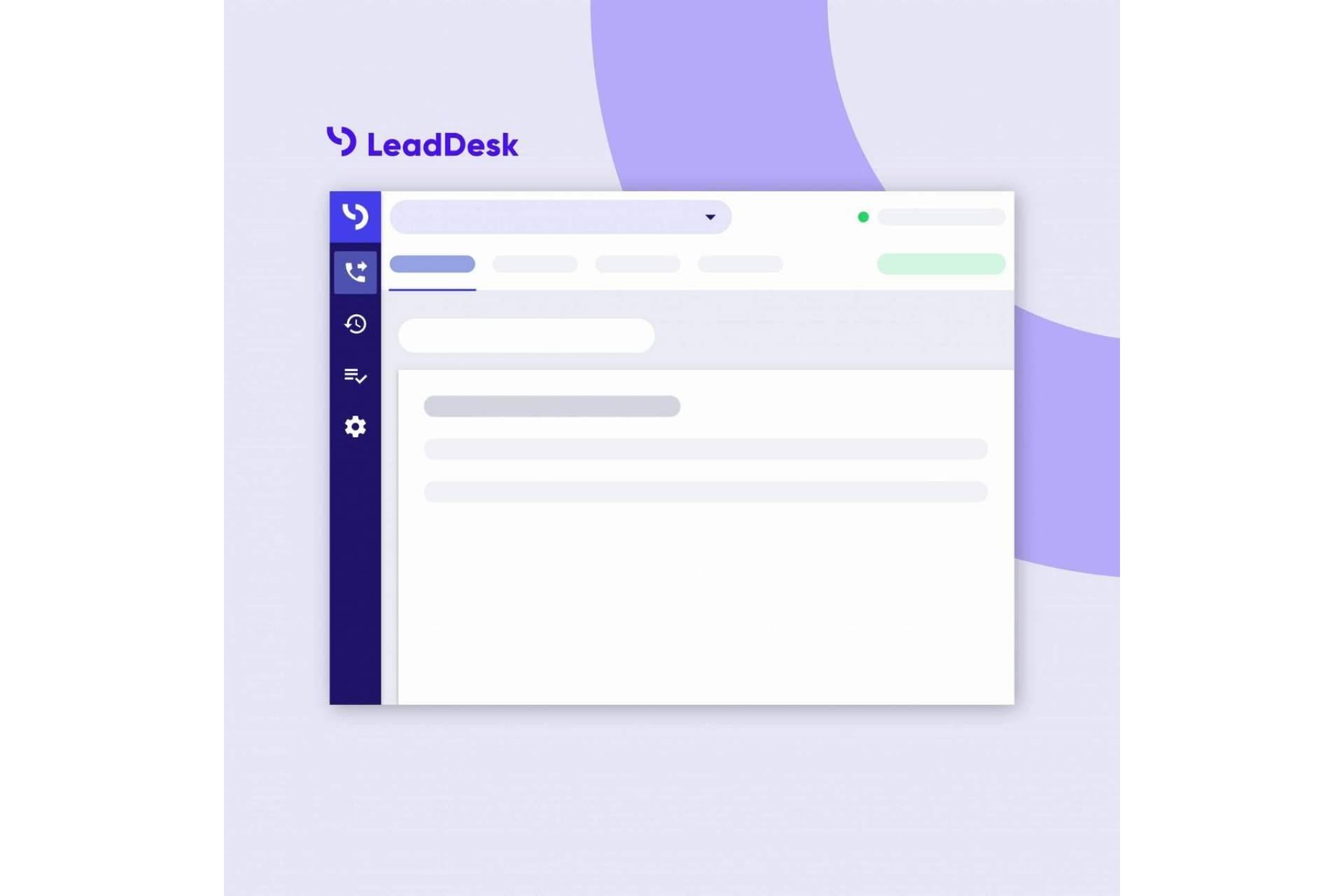 LeadDesk, todo lo que hay que saber sobre la nueva interfaz