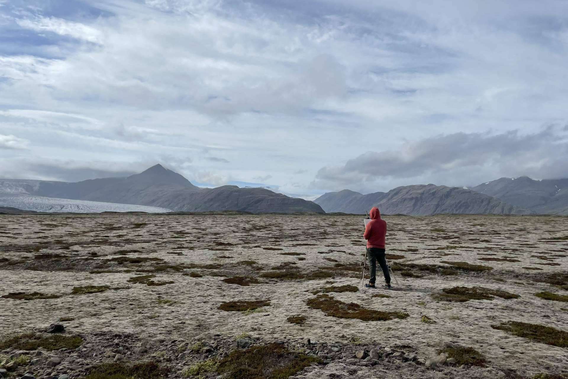Vicente García Fuentes, uno de los referentes en la acuarela, triunfa en Islandia