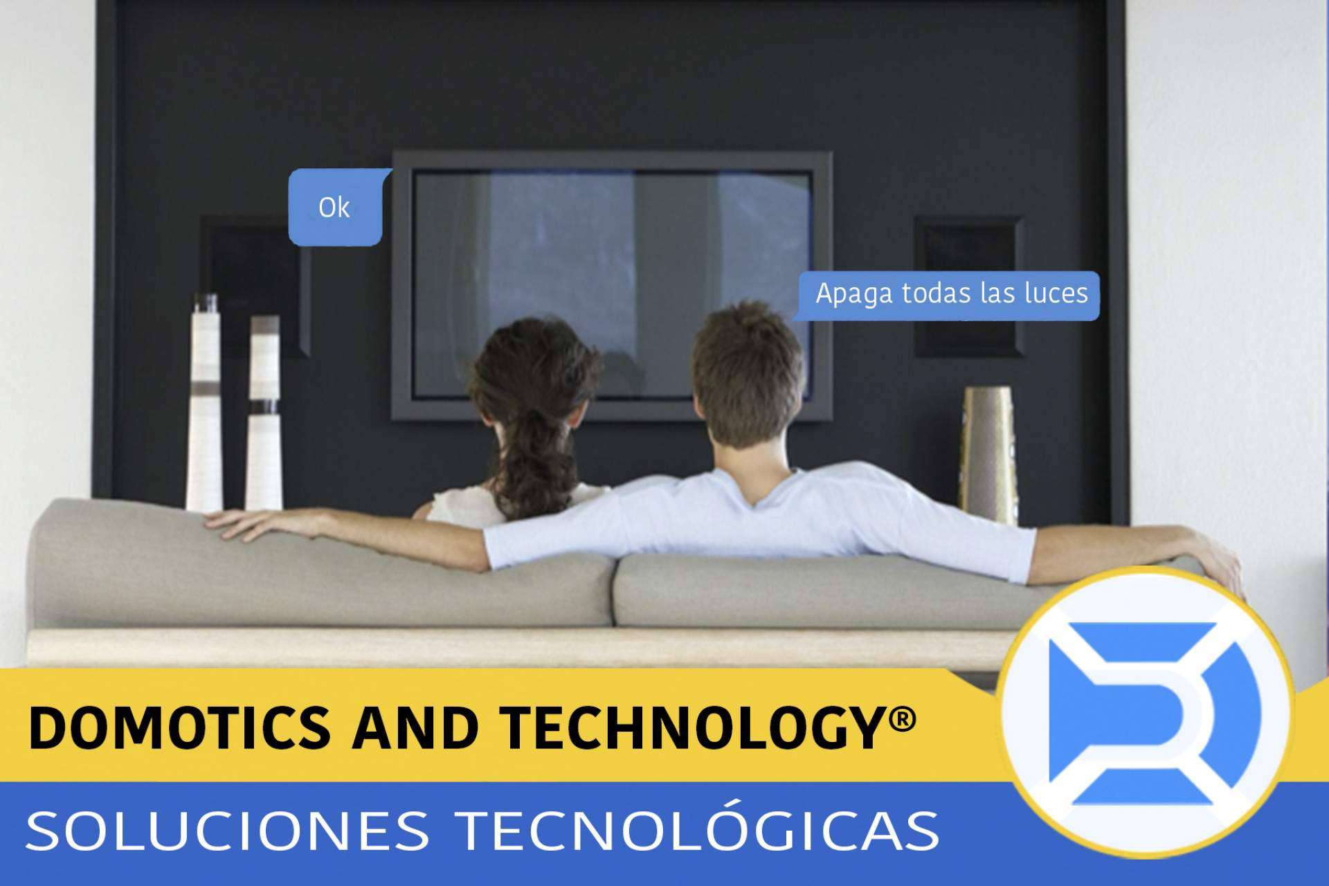 Espacios cómodos e inteligentes con la tecnología de Domotics and Technology