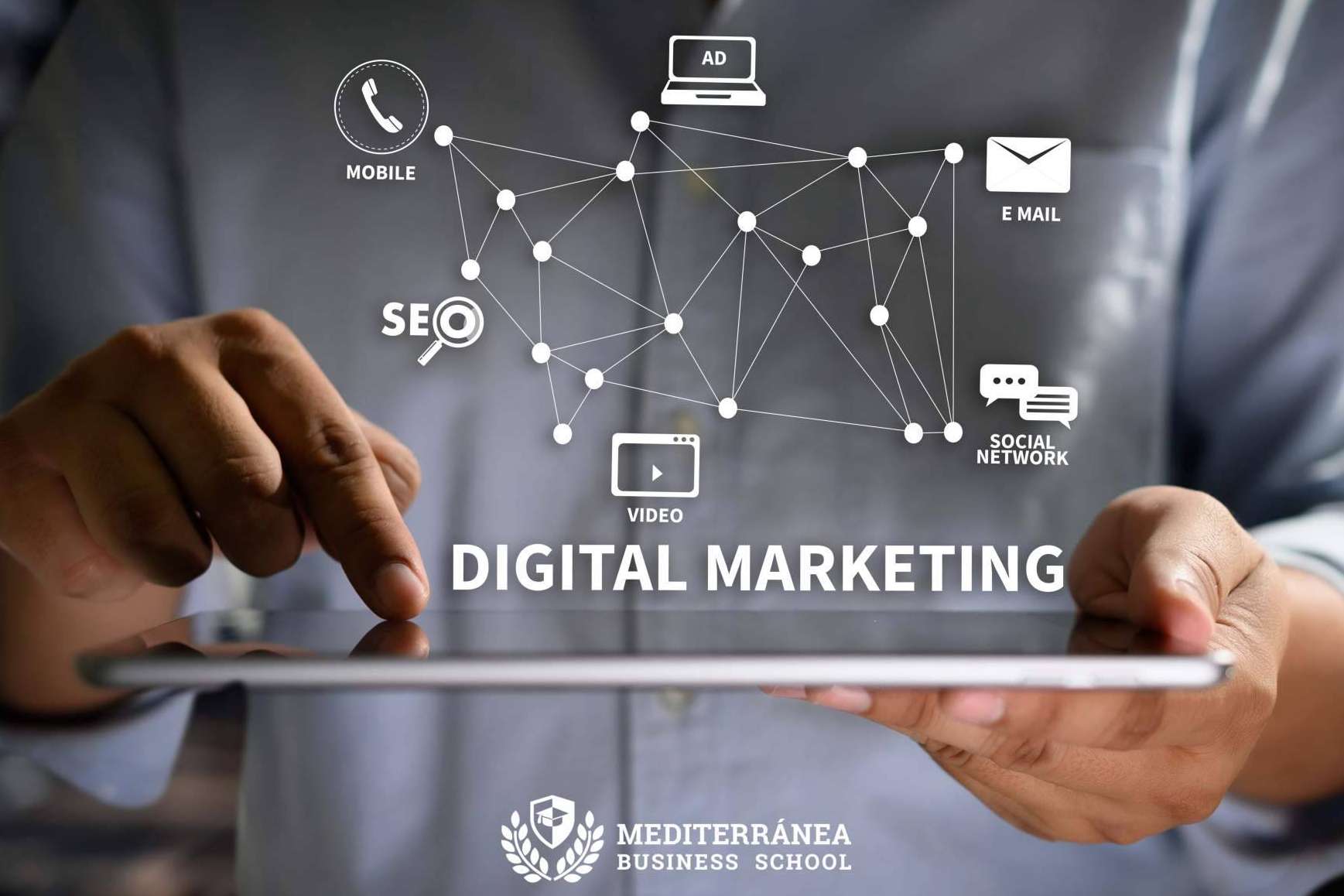 Marketing digital, la nueva profesión de moda en la que ofrecen formación en Mediterránea Business School