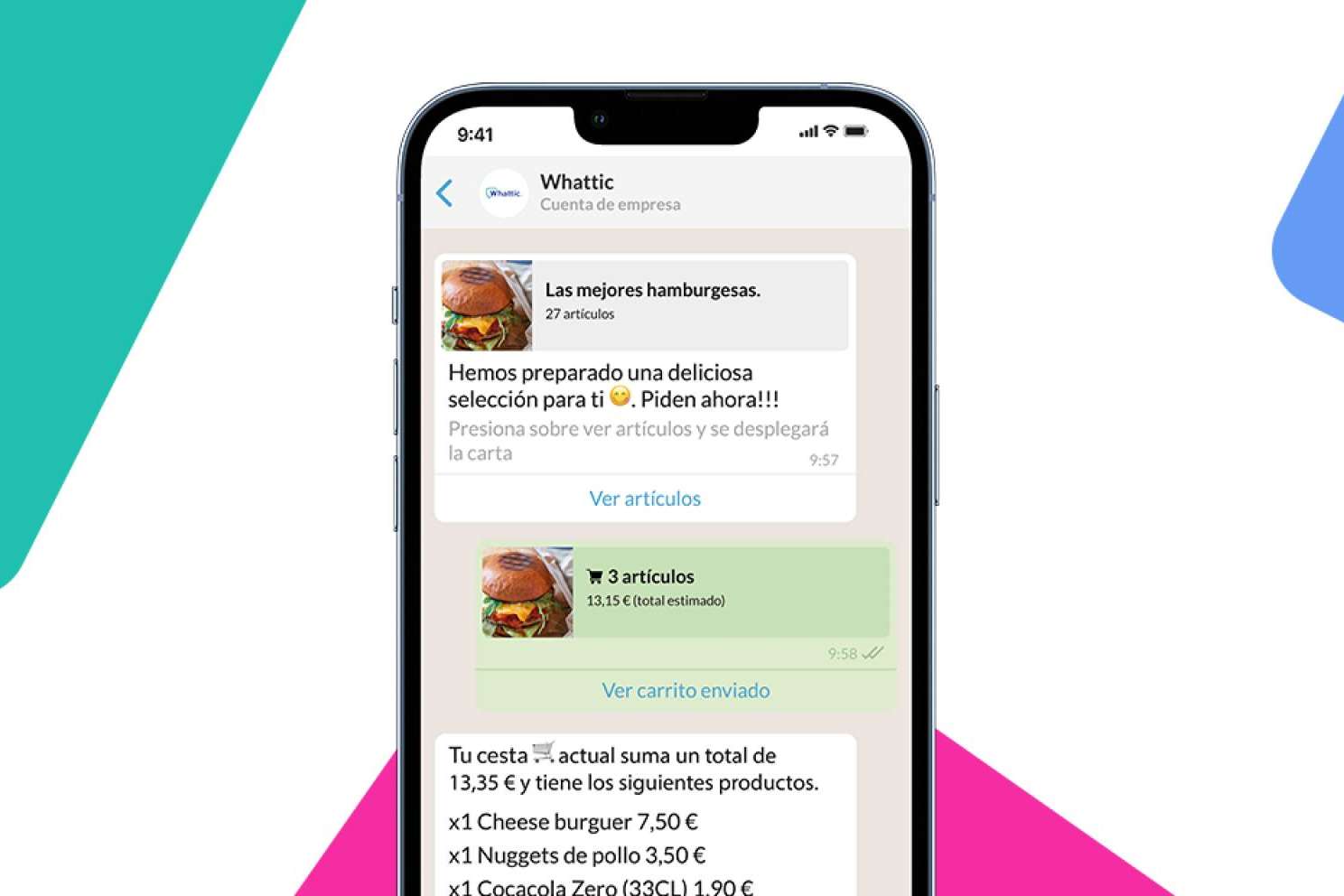 Whattic, el nuevo sistema de pedidos online, ahora también por WhatsApp