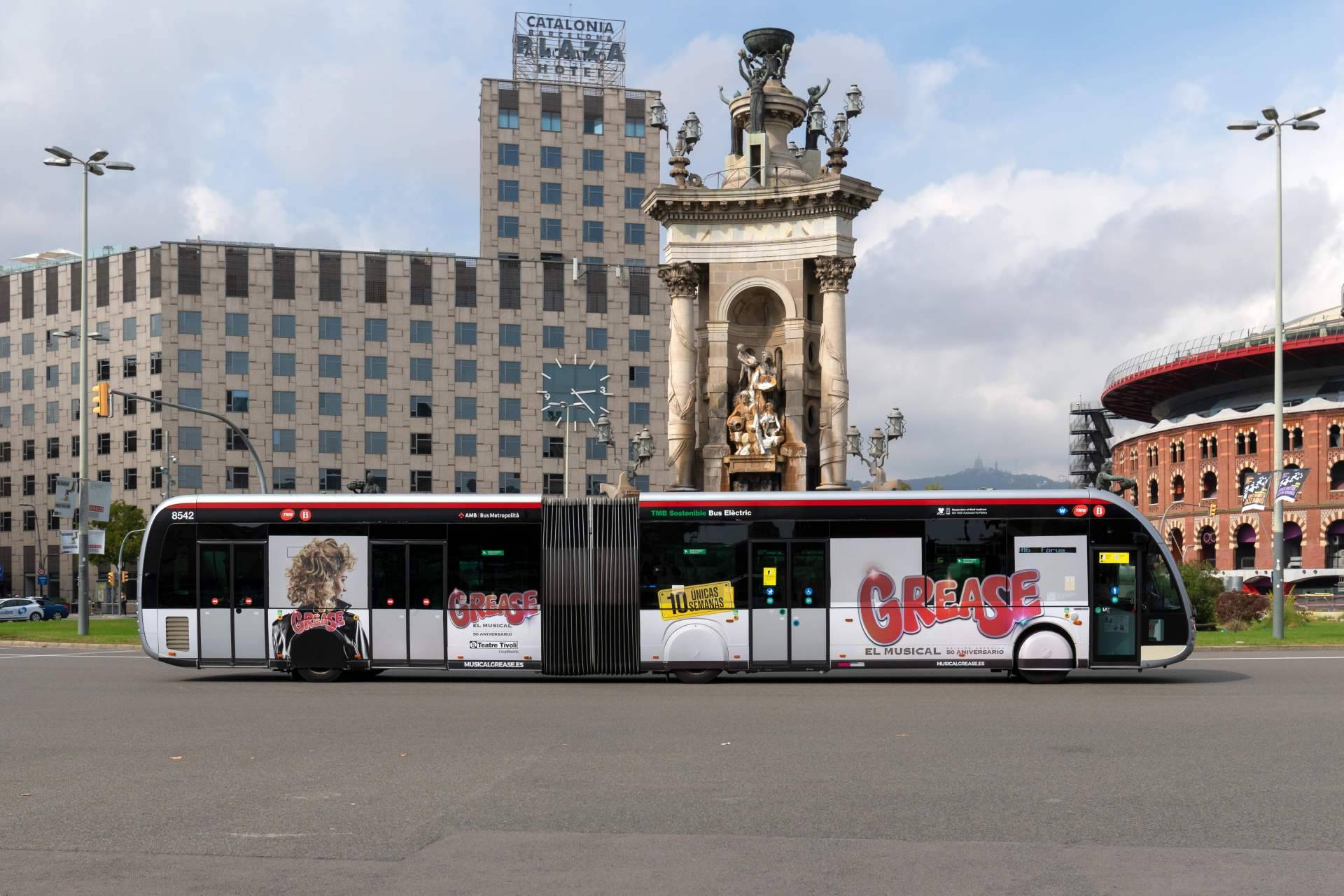 Promedios realiza campañas sostenibles en los buses integrales de Barcelona