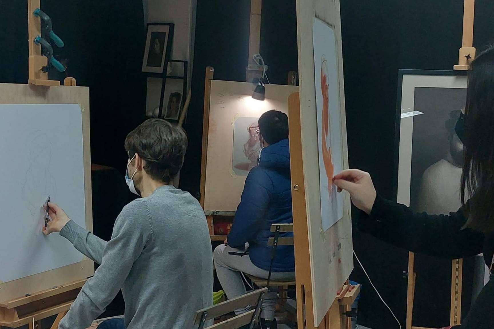Curso de dibujo de Estudio Ilógico con el método del arte académico