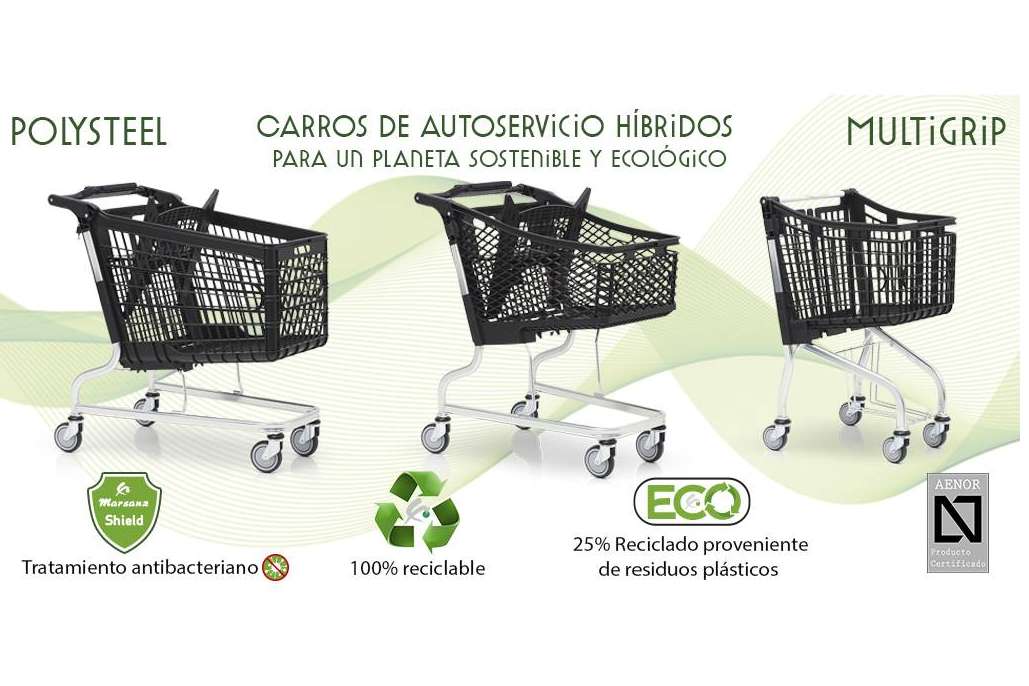 Carros de autoservicios híbridos, ecológicos y sostenibles, en Creaciones Marsanz